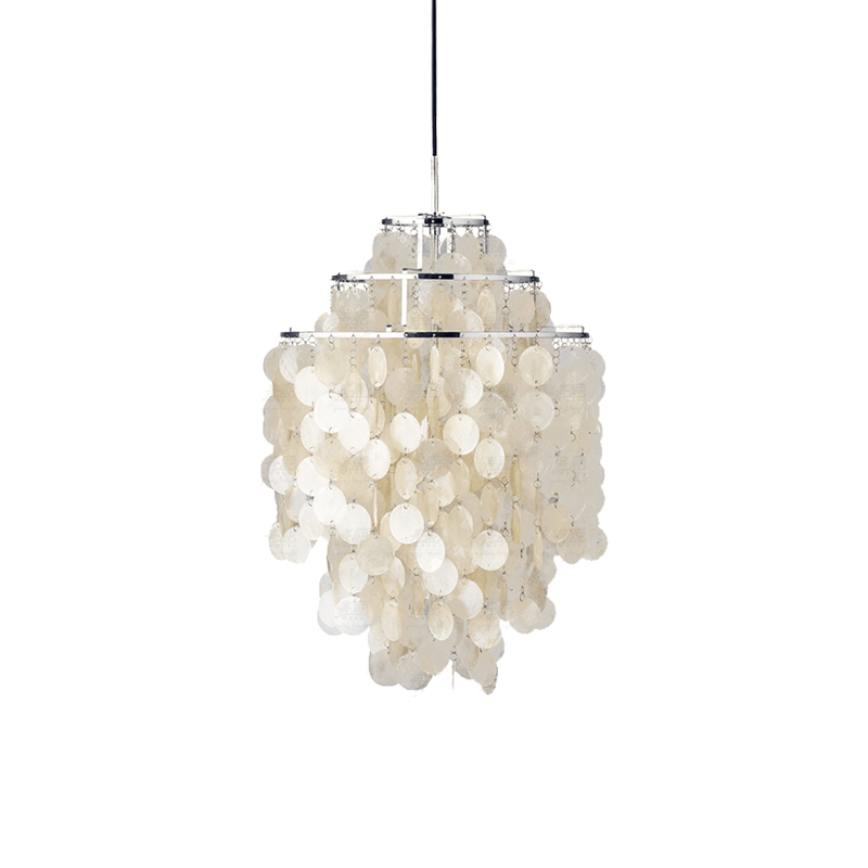Elios Elegant Capiz Shell Chandelier