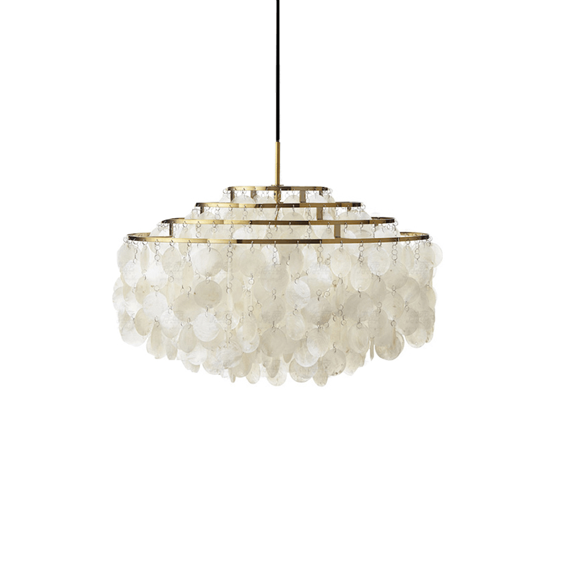 Elios Elegant Capiz Shell Chandelier