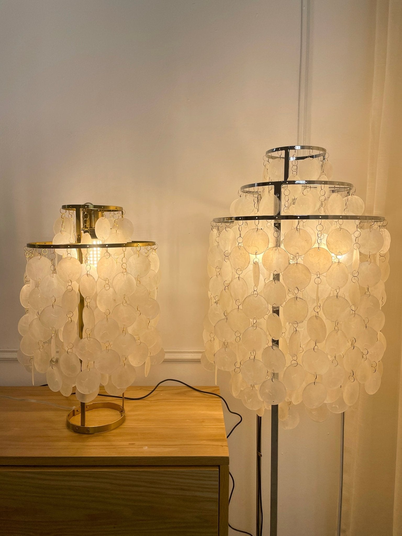 Wern Glam Glass Floor Lamp-Neutral Decor