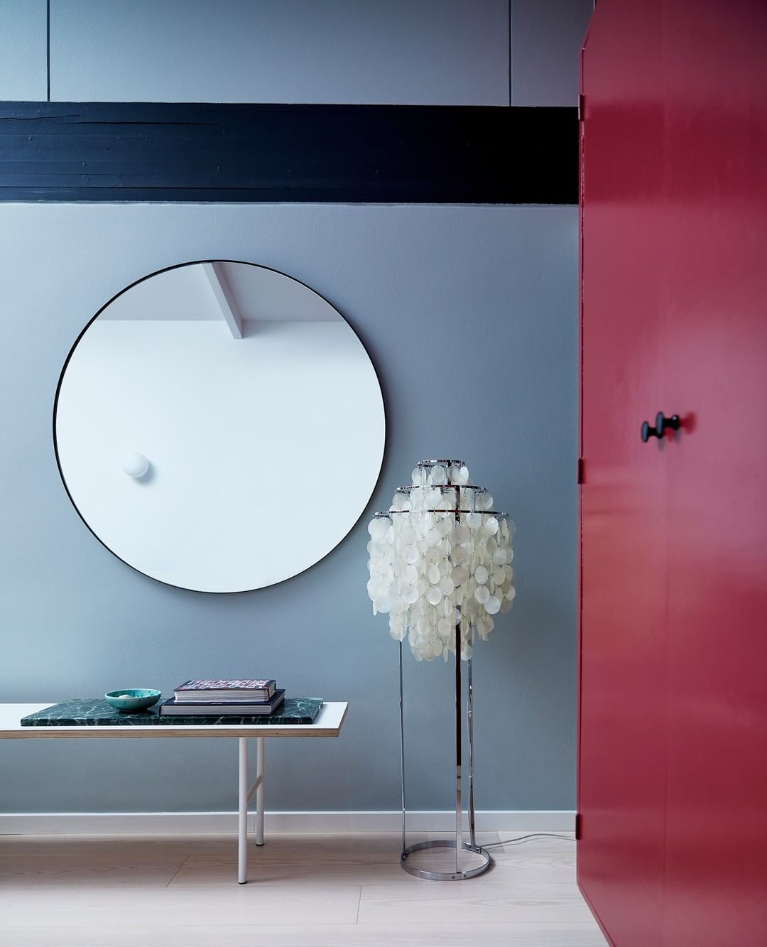 Wern Glam Glass Floor Lamp-Neutral Decor