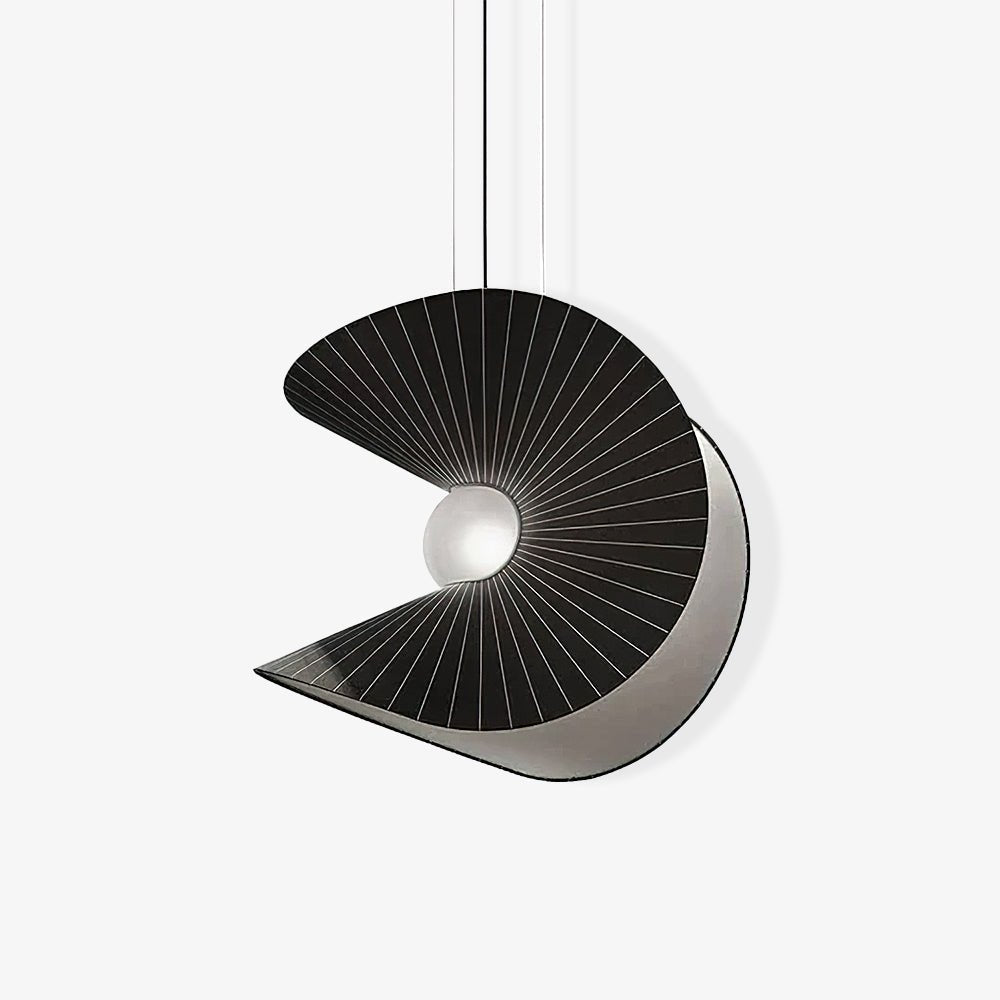 Mavira Fabric Pendant Light-Neutral Decor