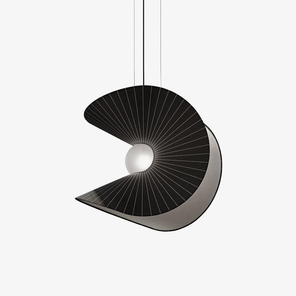 Mavira Fabric Pendant Light-Neutral Decor