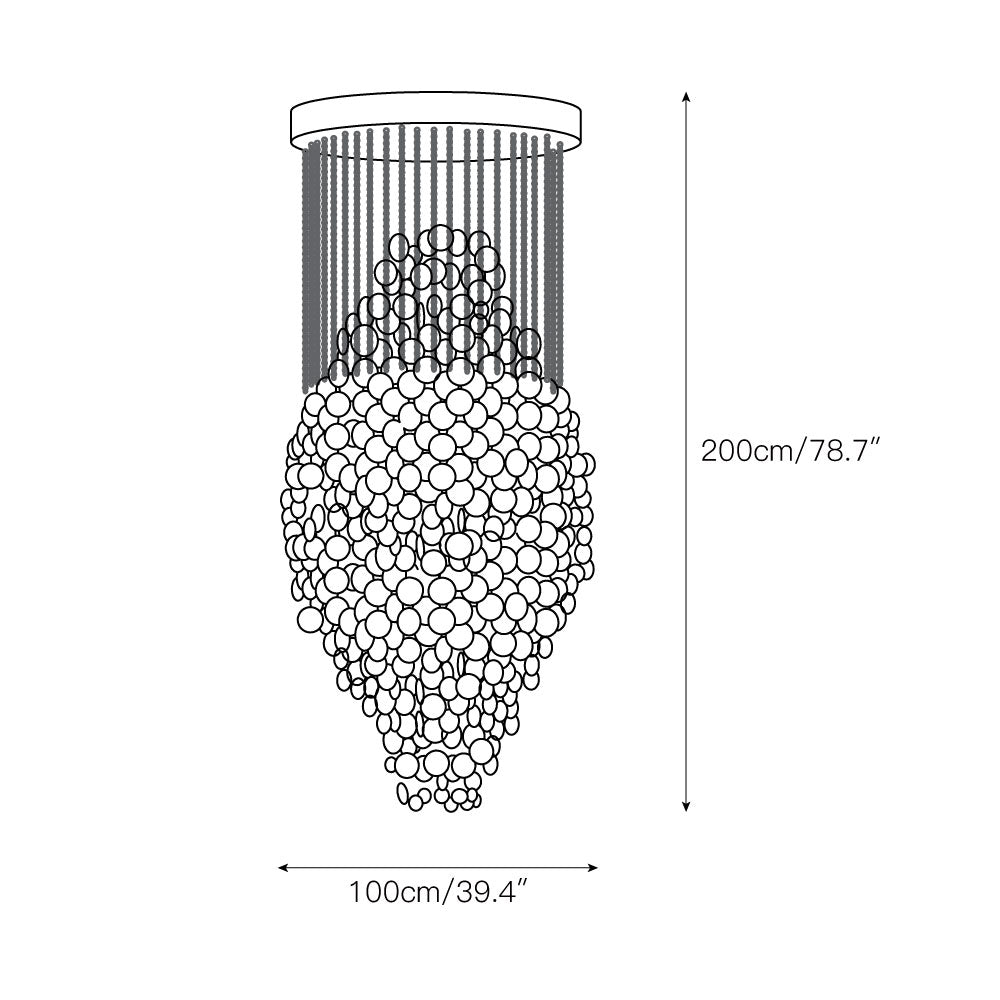 Seraphina Waterfall Chandelier