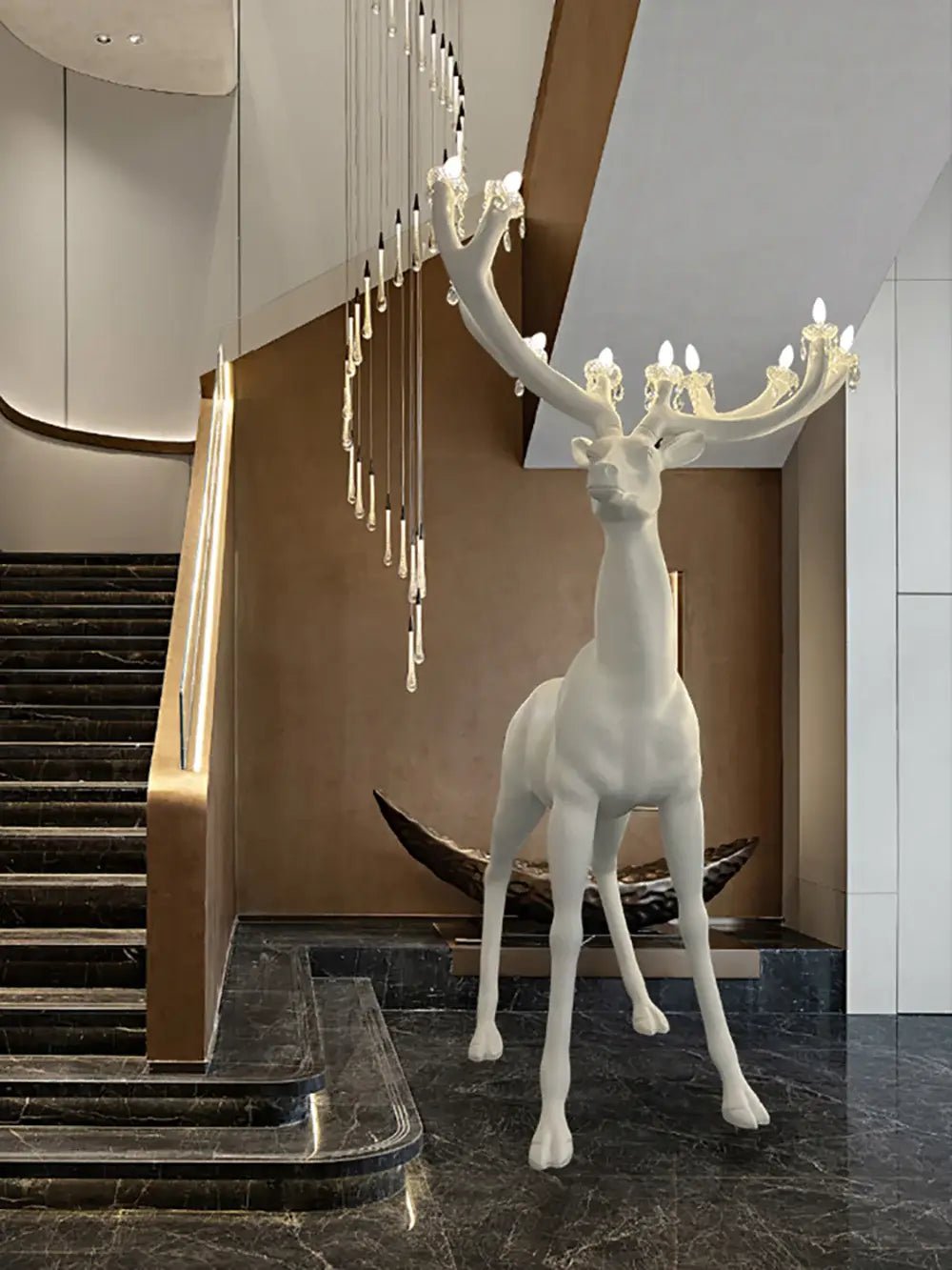 Lixor Floor Lamp Deer Figure Playful Artistic-Neutral Decor