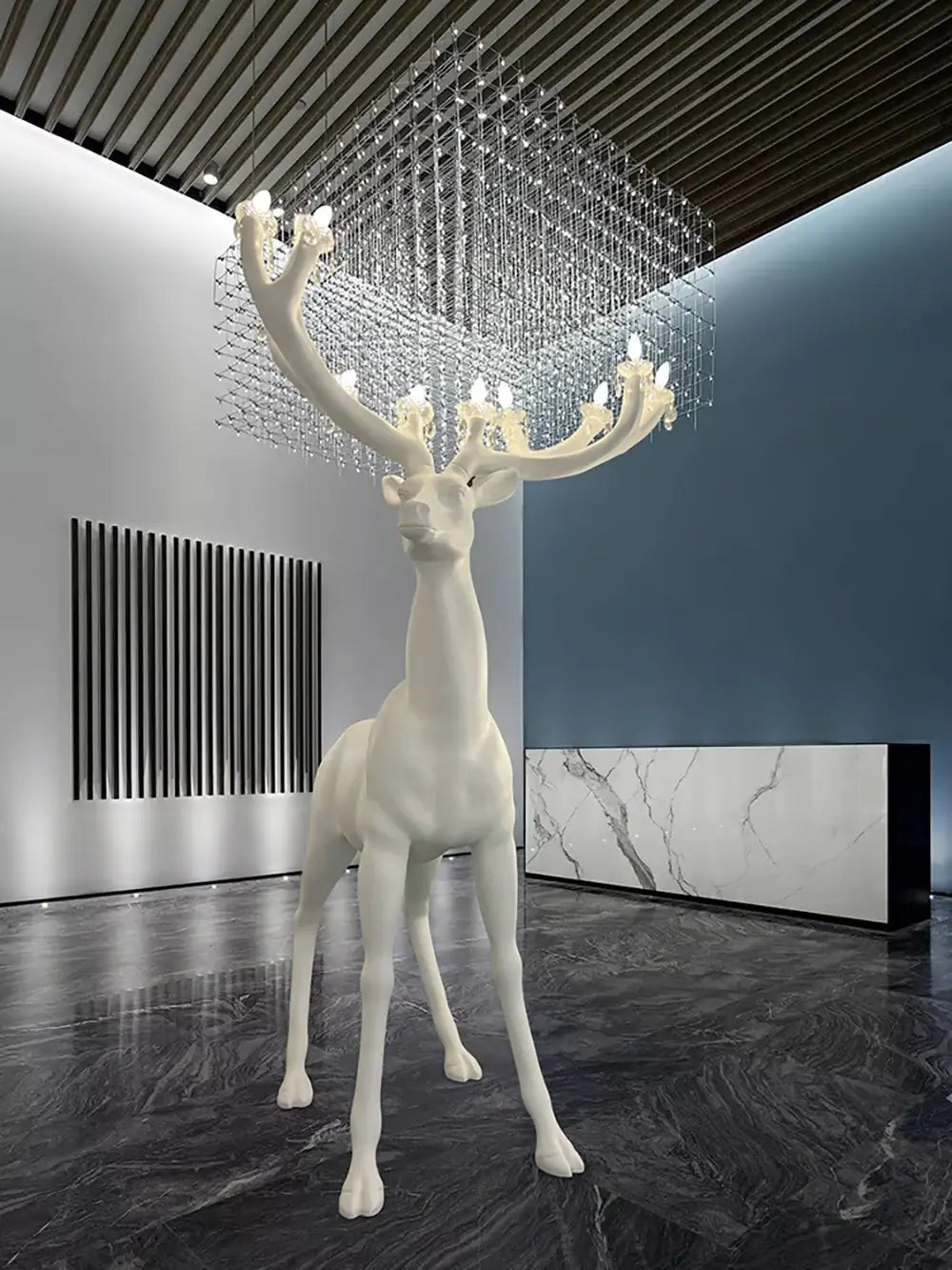 Lixor Floor Lamp Deer Figure Playful Artistic-Neutral Decor