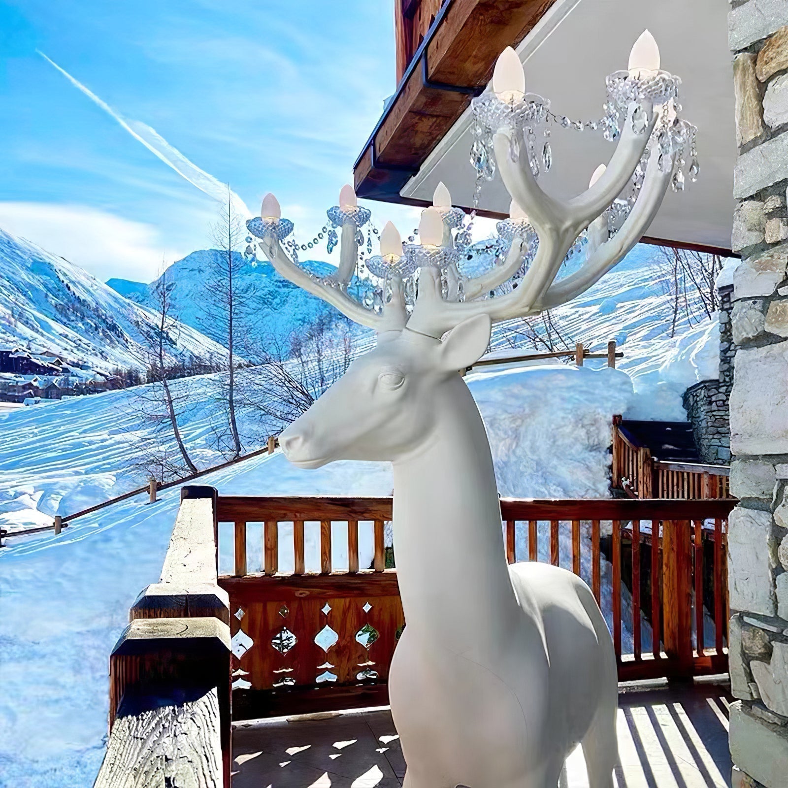 Lixor Floor Lamp Deer Figure Playful Artistic-Neutral Decor