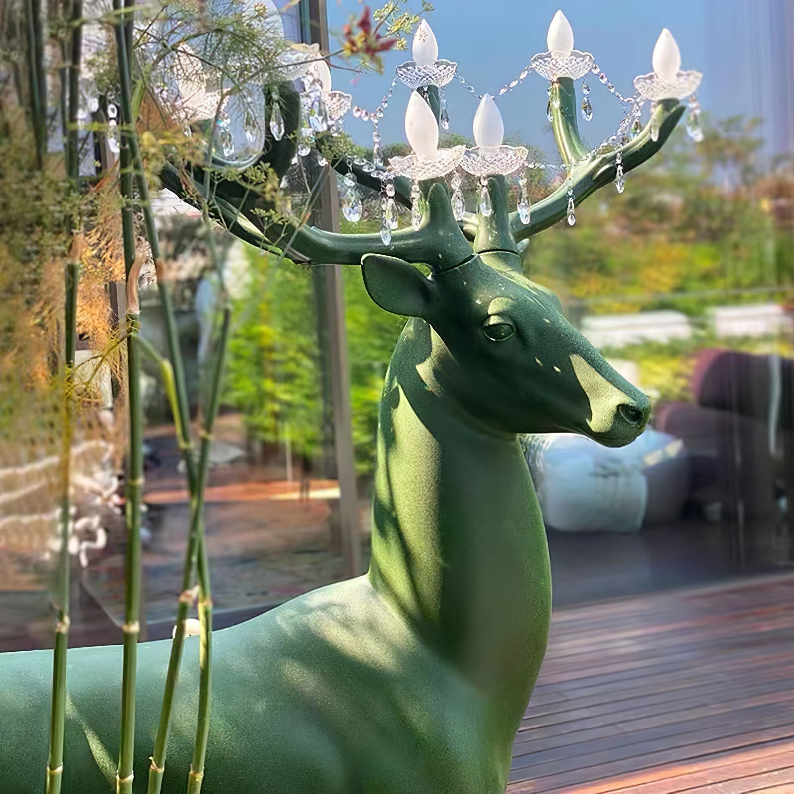 Lixor Floor Lamp Deer Figure Playful Artistic-Neutral Decor