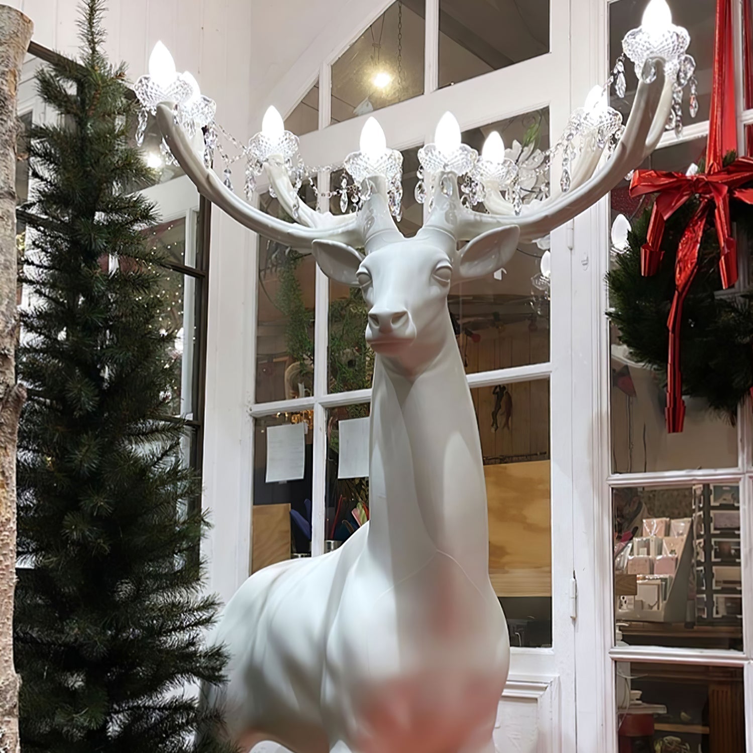 Lixor Floor Lamp Deer Figure Playful Artistic-Neutral Decor