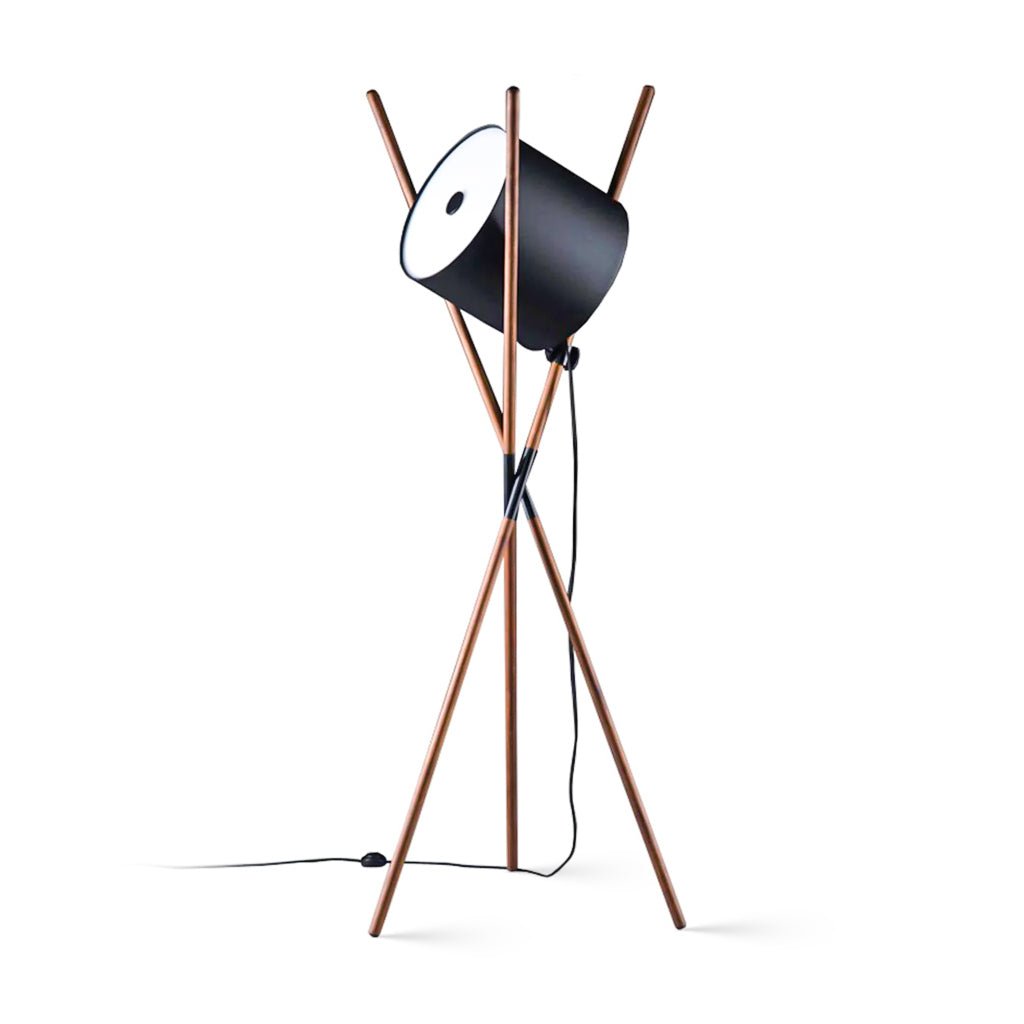 Liveny Contemporary Wood Floor Lamp-Neutral Decor