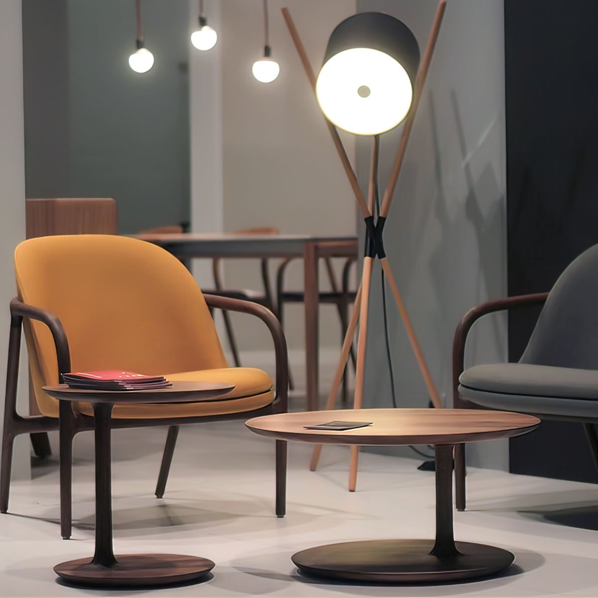 Liveny Contemporary Wood Floor Lamp-Neutral Decor