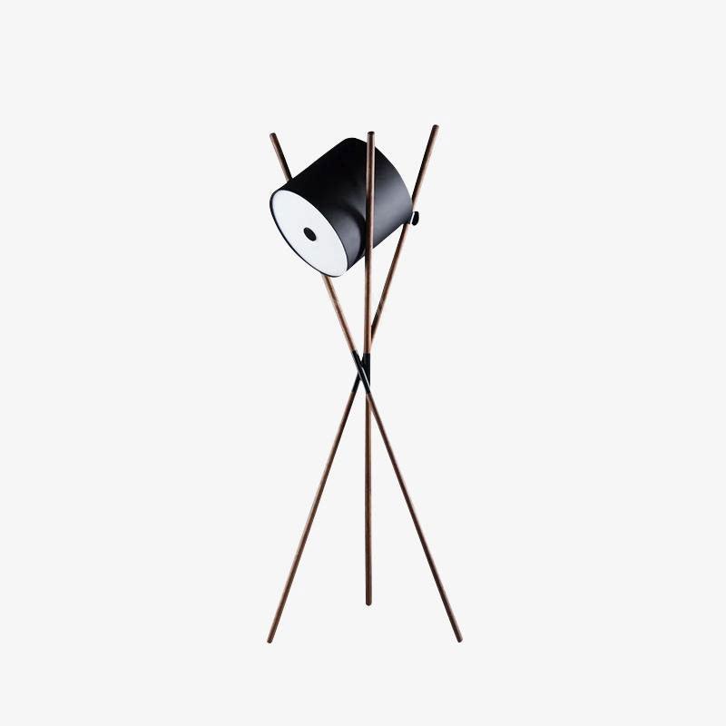 Liveny Contemporary Wood Floor Lamp-Neutral Decor