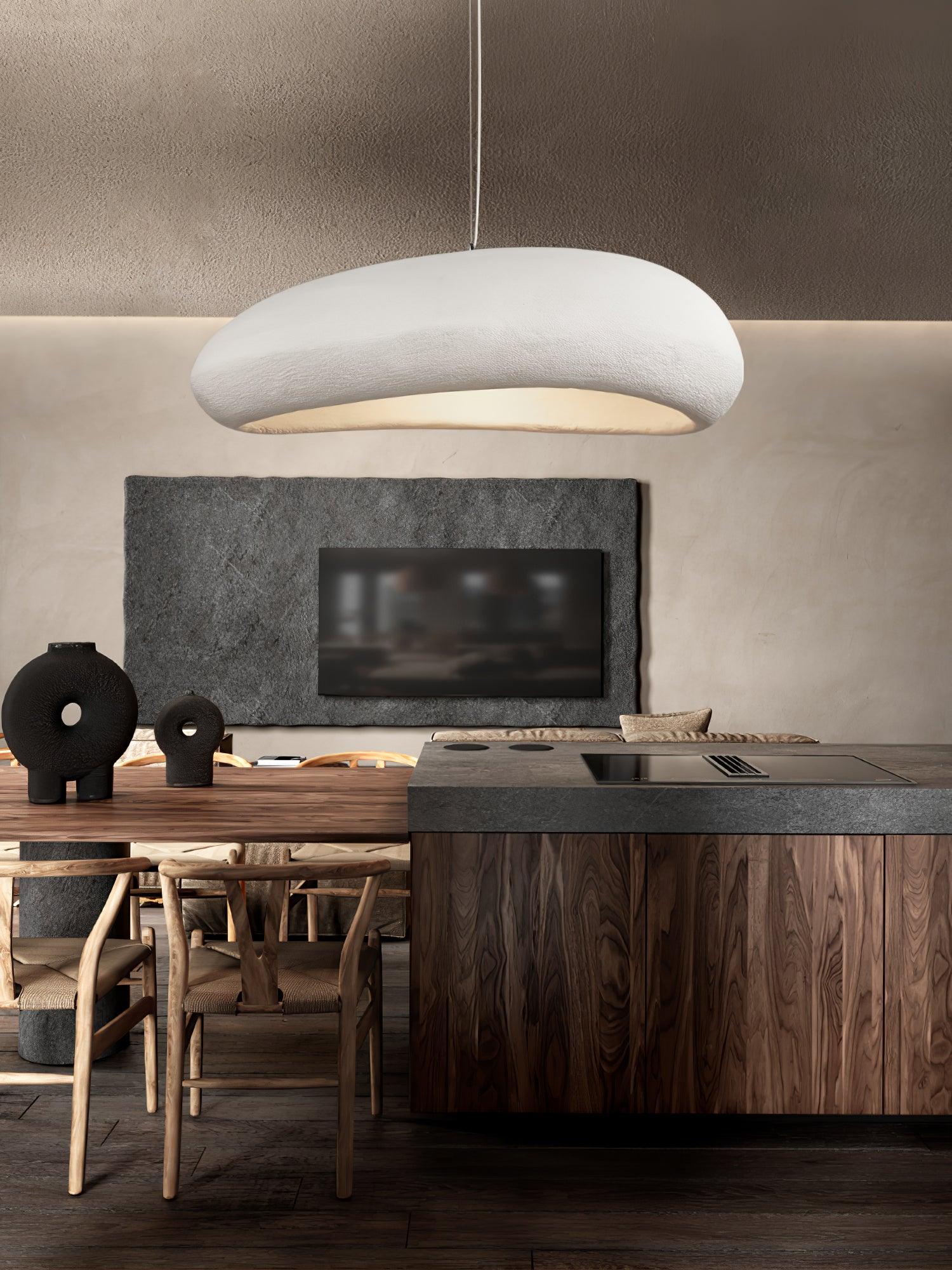 Mino Premium Nordic Art Cloud Plastic Pendant Light-Neutral Decor