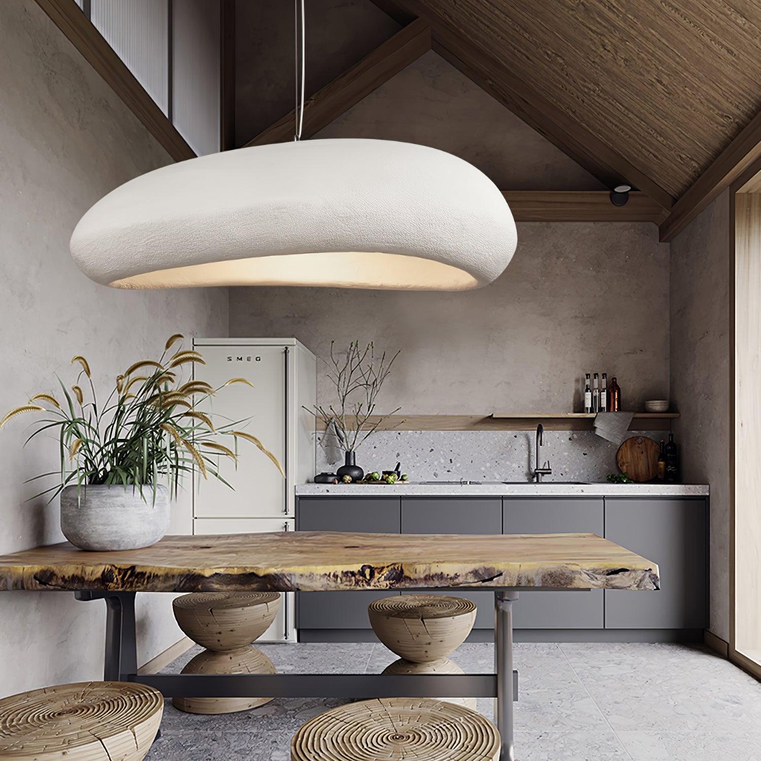 Mino Premium Nordic Art Cloud Plastic Pendant Light-Neutral Decor