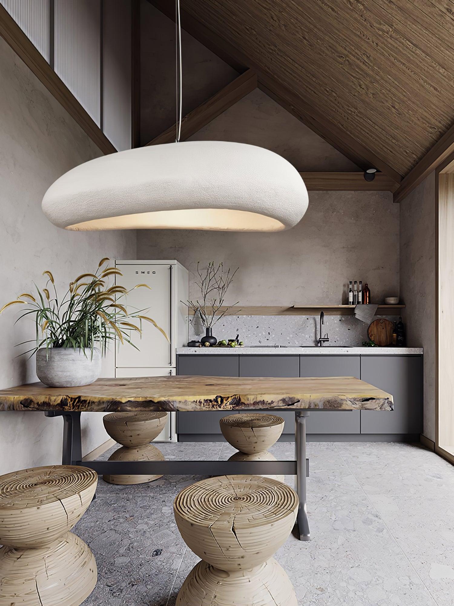 Mino Premium Nordic Art Cloud Plastic Pendant Light-Neutral Decor