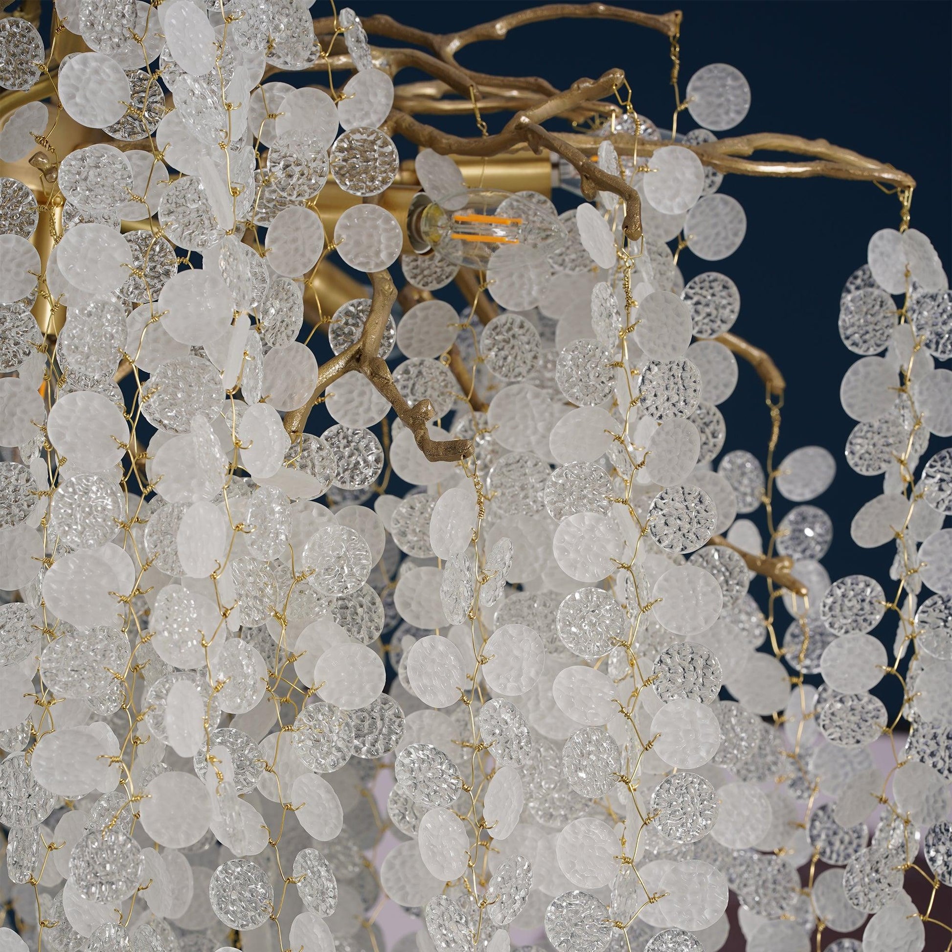 Miralyn Pendant Lamp Crystal Dewdrop-Neutral Decor