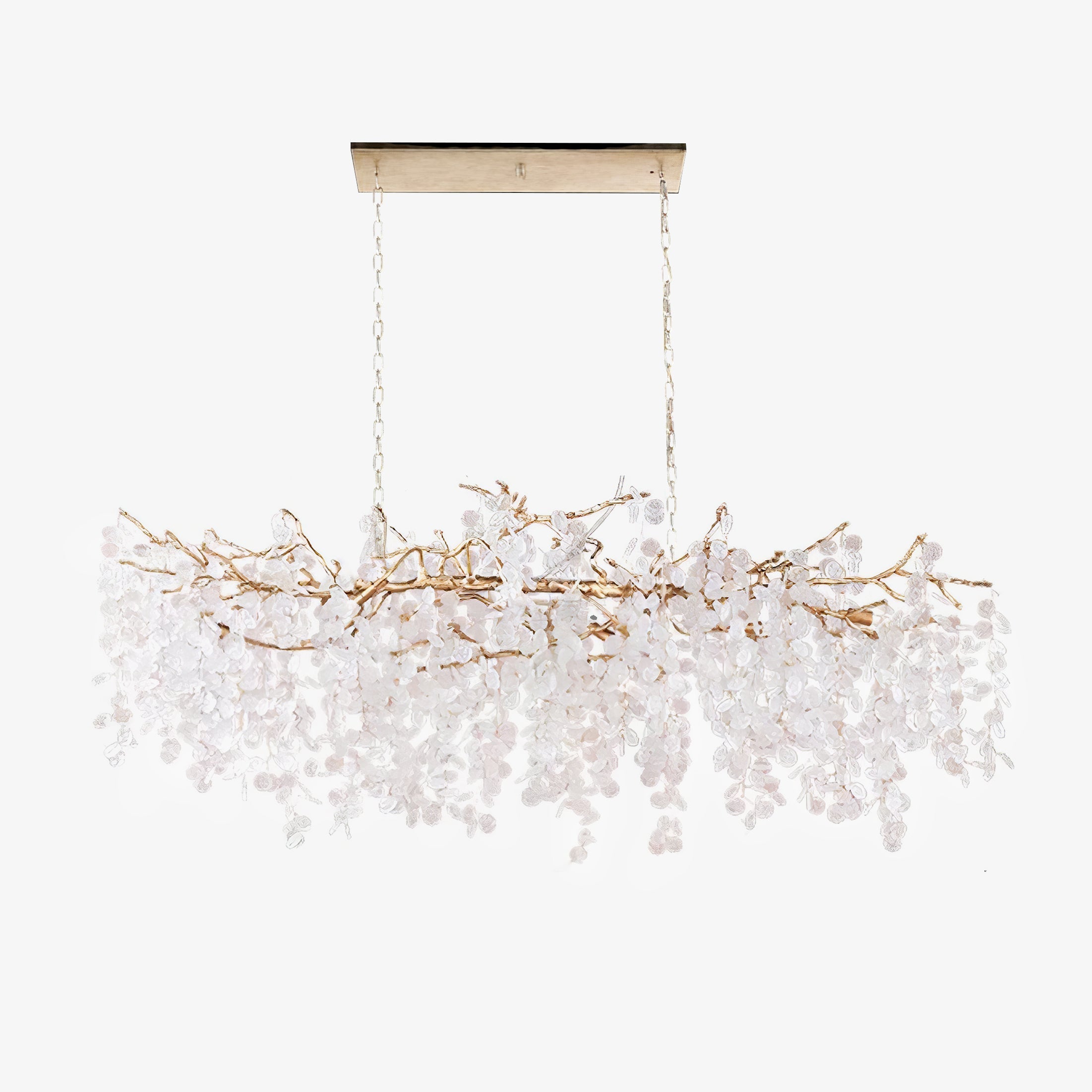 Miralyn Pendant Lamp Crystal Dewdrop-Neutral Decor
