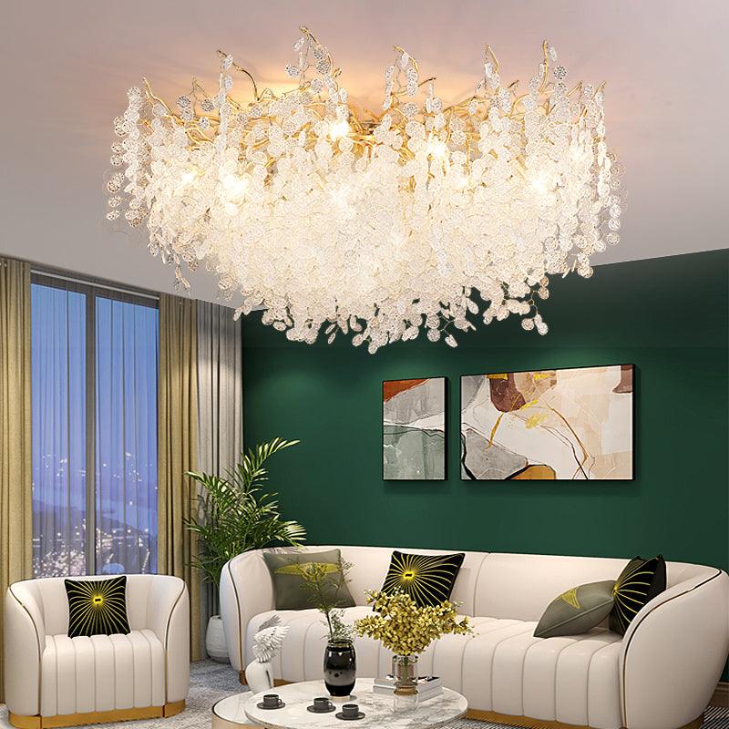 Glenor Luxury Aluminum Ceiling Lamp-Neutral Decor