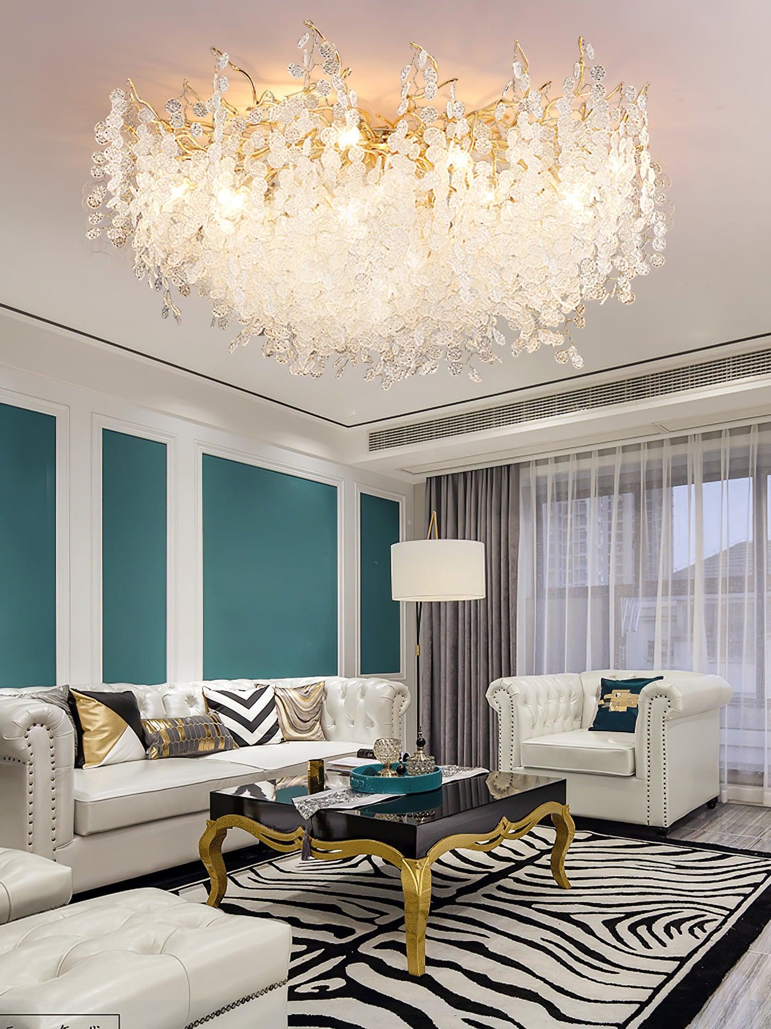 Glenor Luxury Aluminum Ceiling Lamp-Neutral Decor