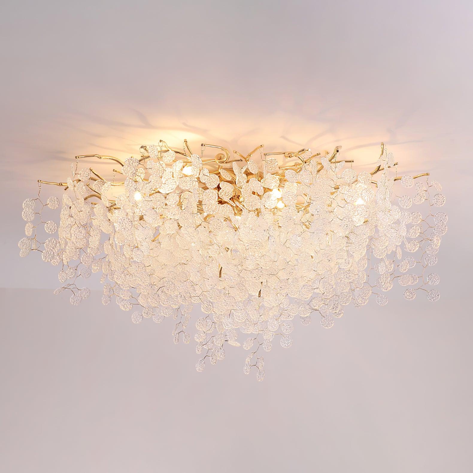 Glenor Luxury Aluminum Ceiling Lamp-Neutral Decor