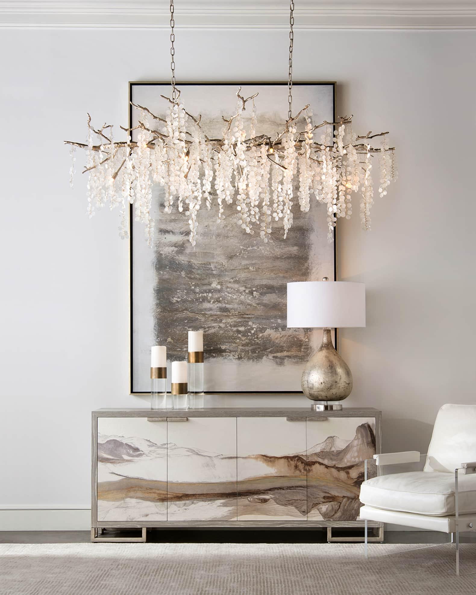 Miralyn Pendant Lamp Crystal Dewdrop-Neutral Decor