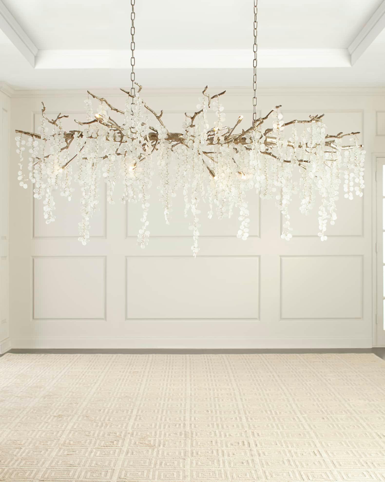 Miralyn Pendant Lamp Crystal Dewdrop-Neutral Decor