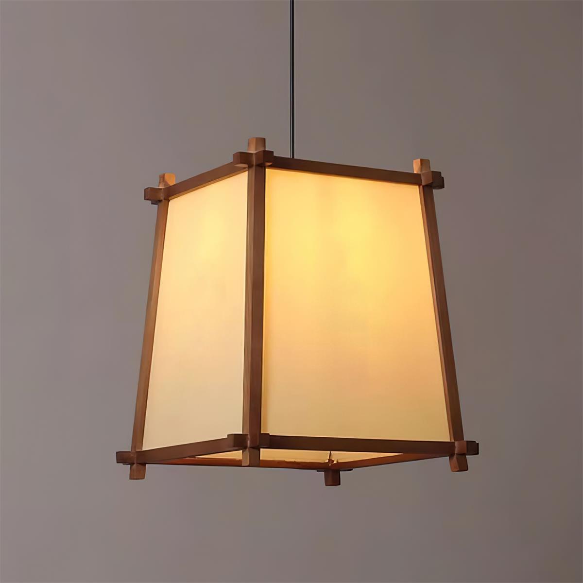 Calira  Pendant Light Fabric Geometric