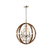 Isabella Wooden Pendant Lamp