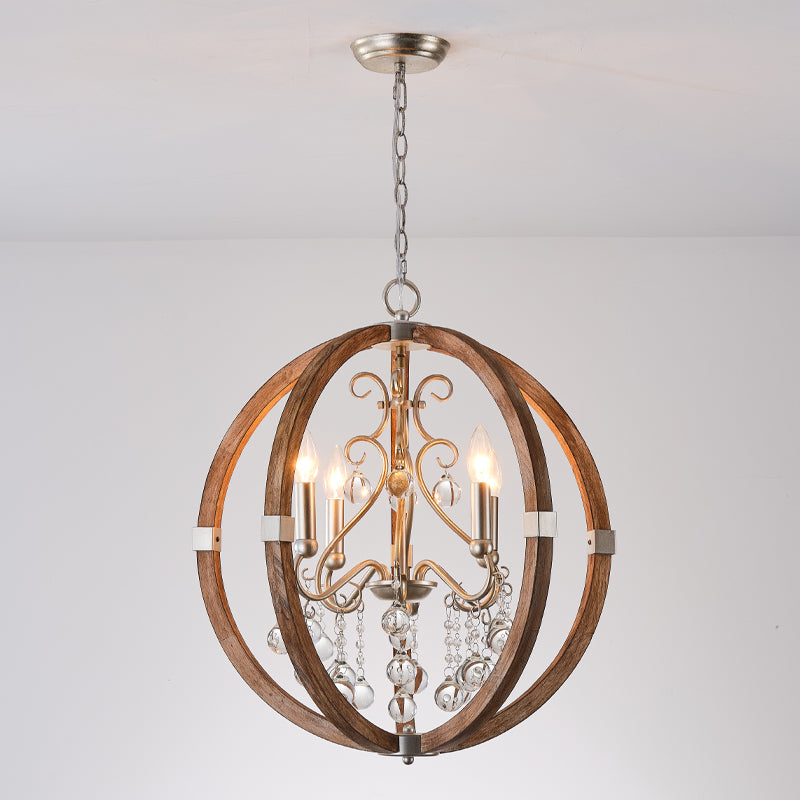Isabella Wooden Pendant Lamp