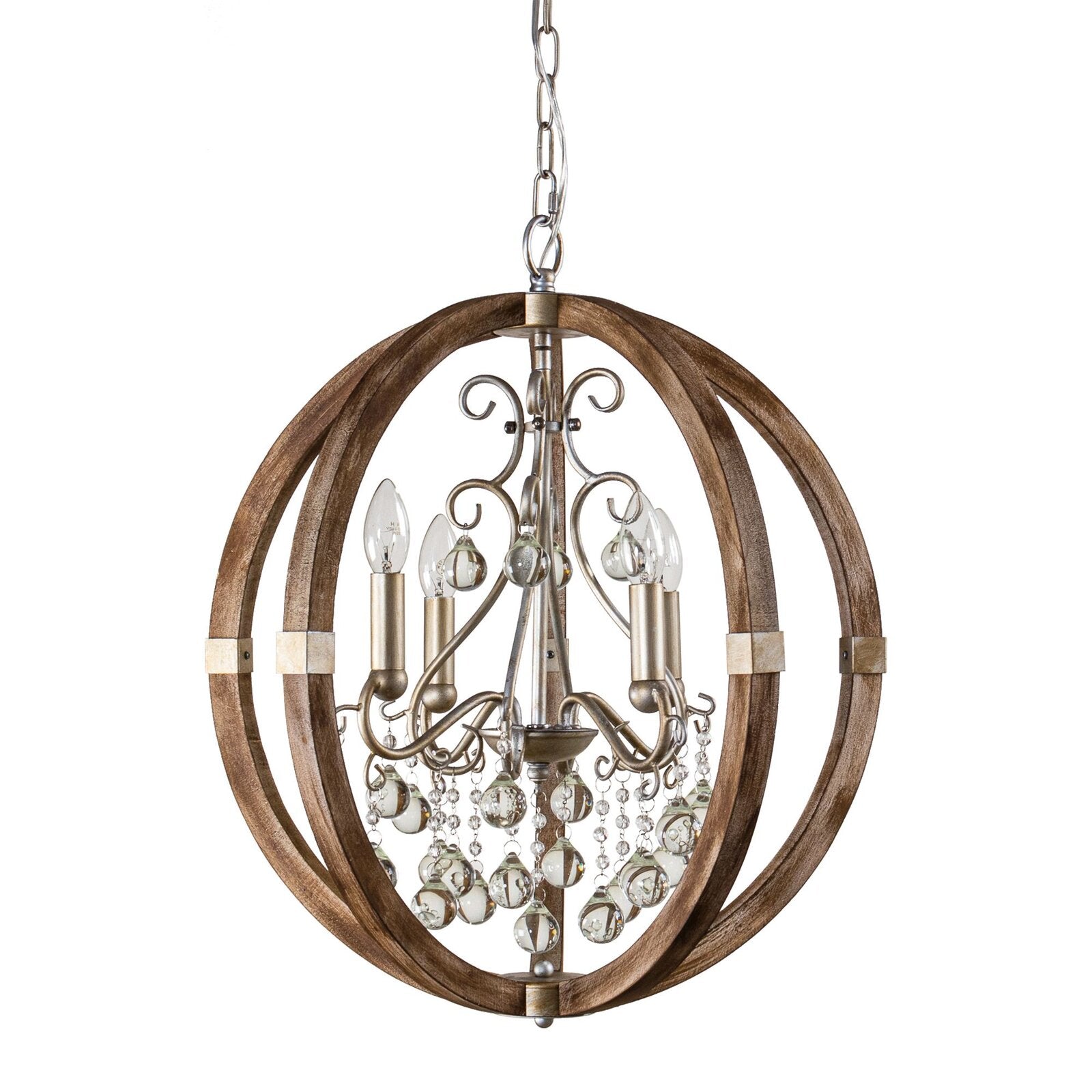 Isabella Wooden Pendant Lamp