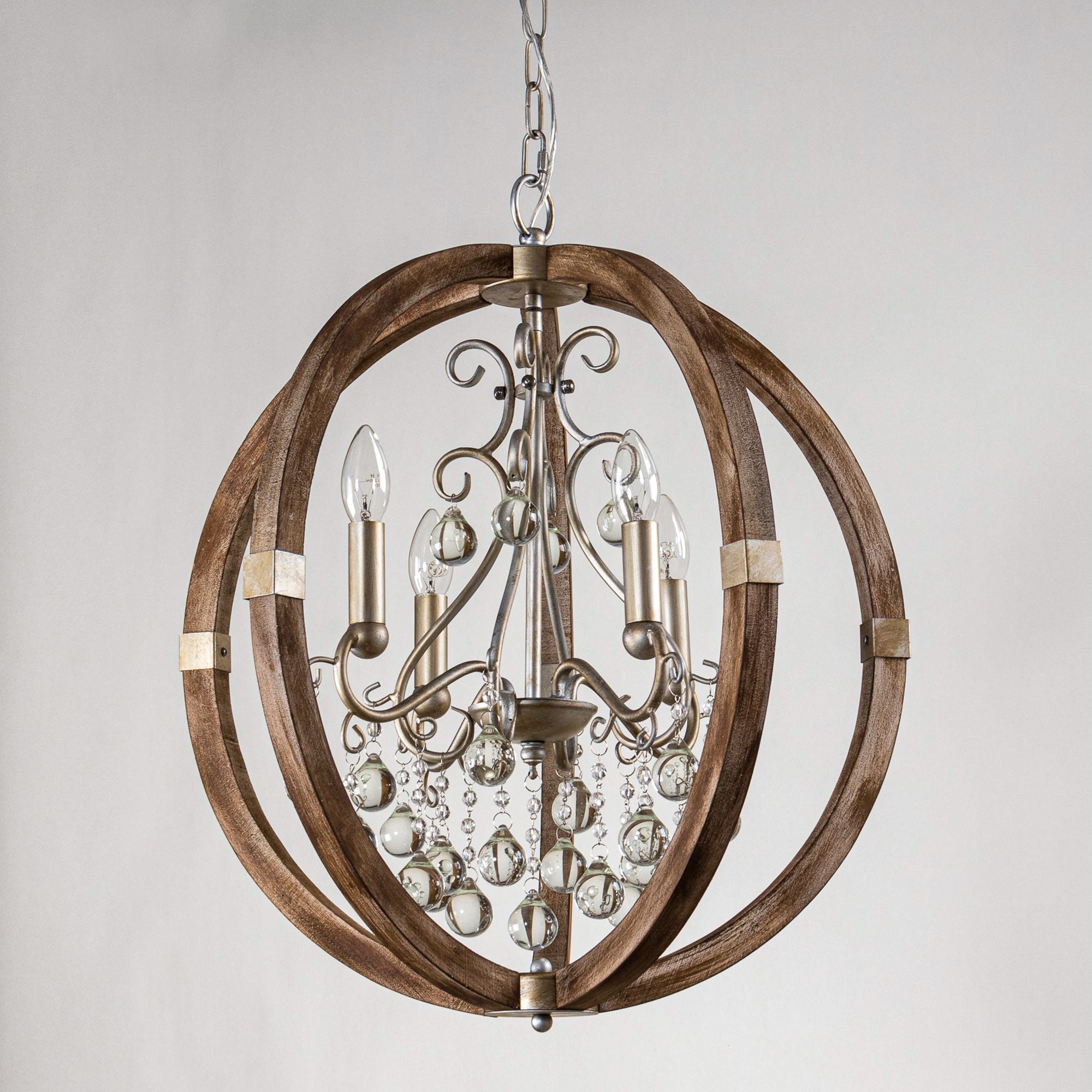 Isabella Wooden Pendant Lamp