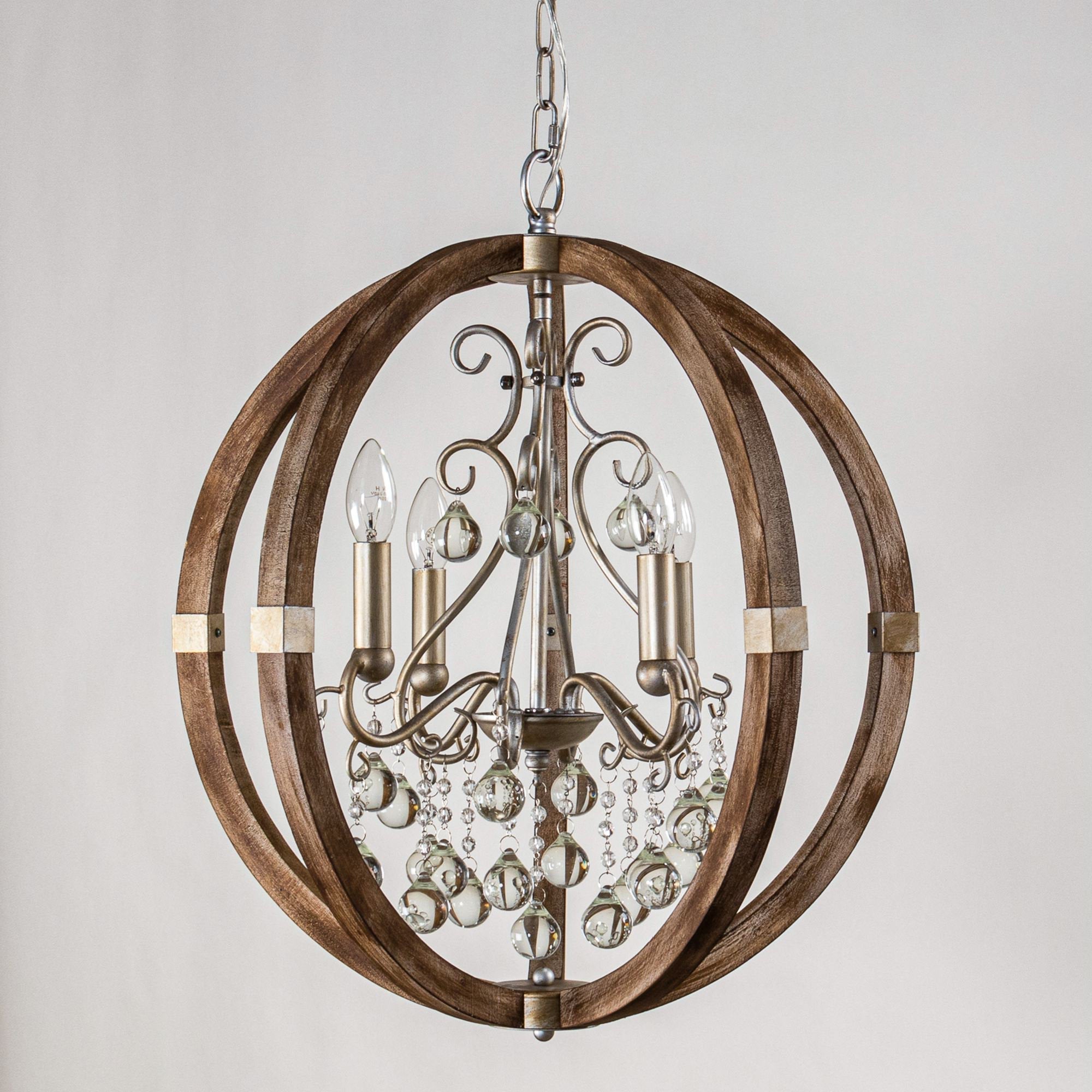 Isabella Wooden Pendant Lamp