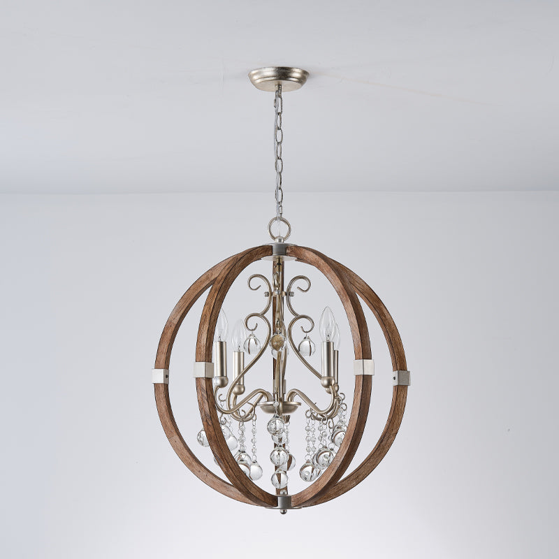 Isabella Wooden Pendant Lamp