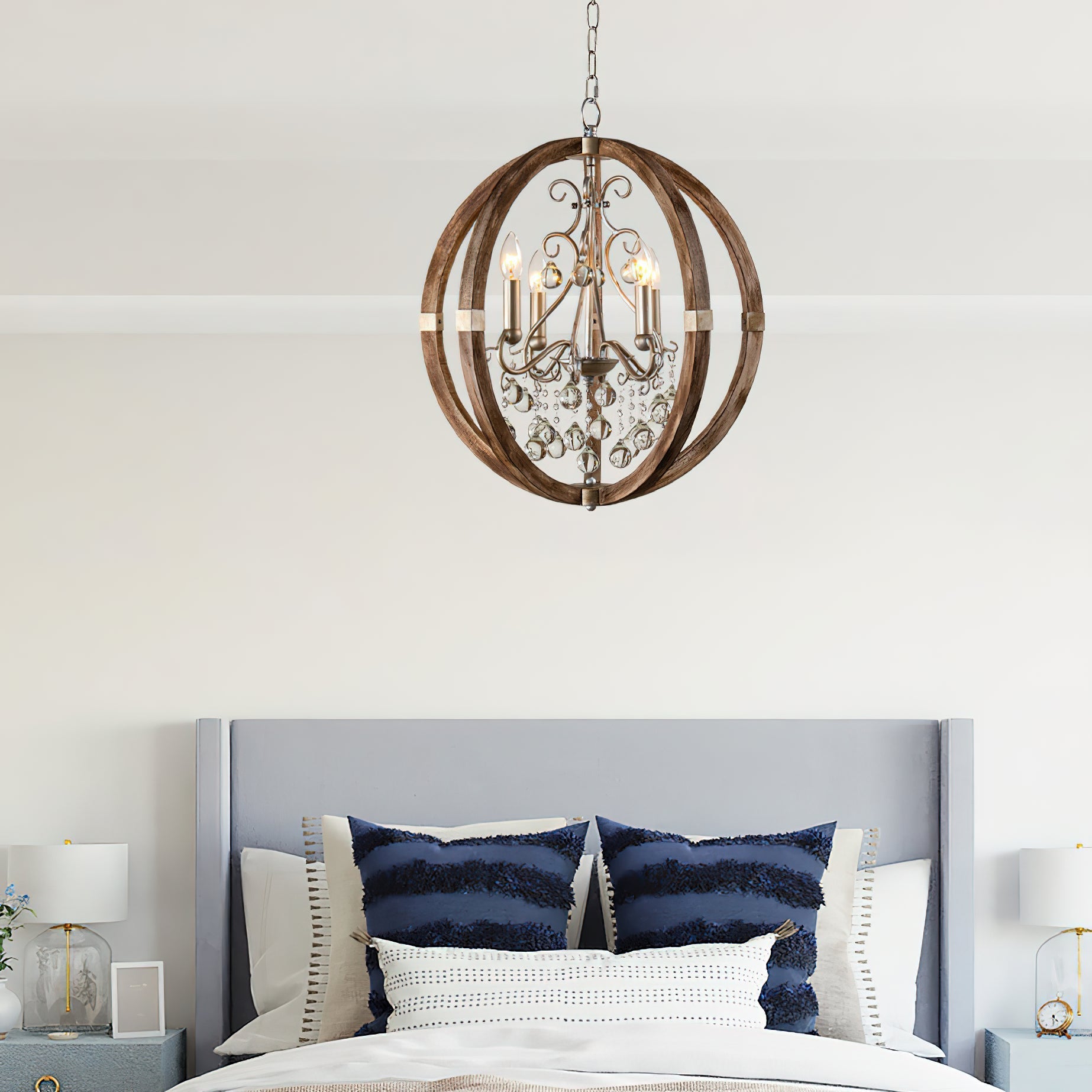 Isabella Wooden Pendant Lamp