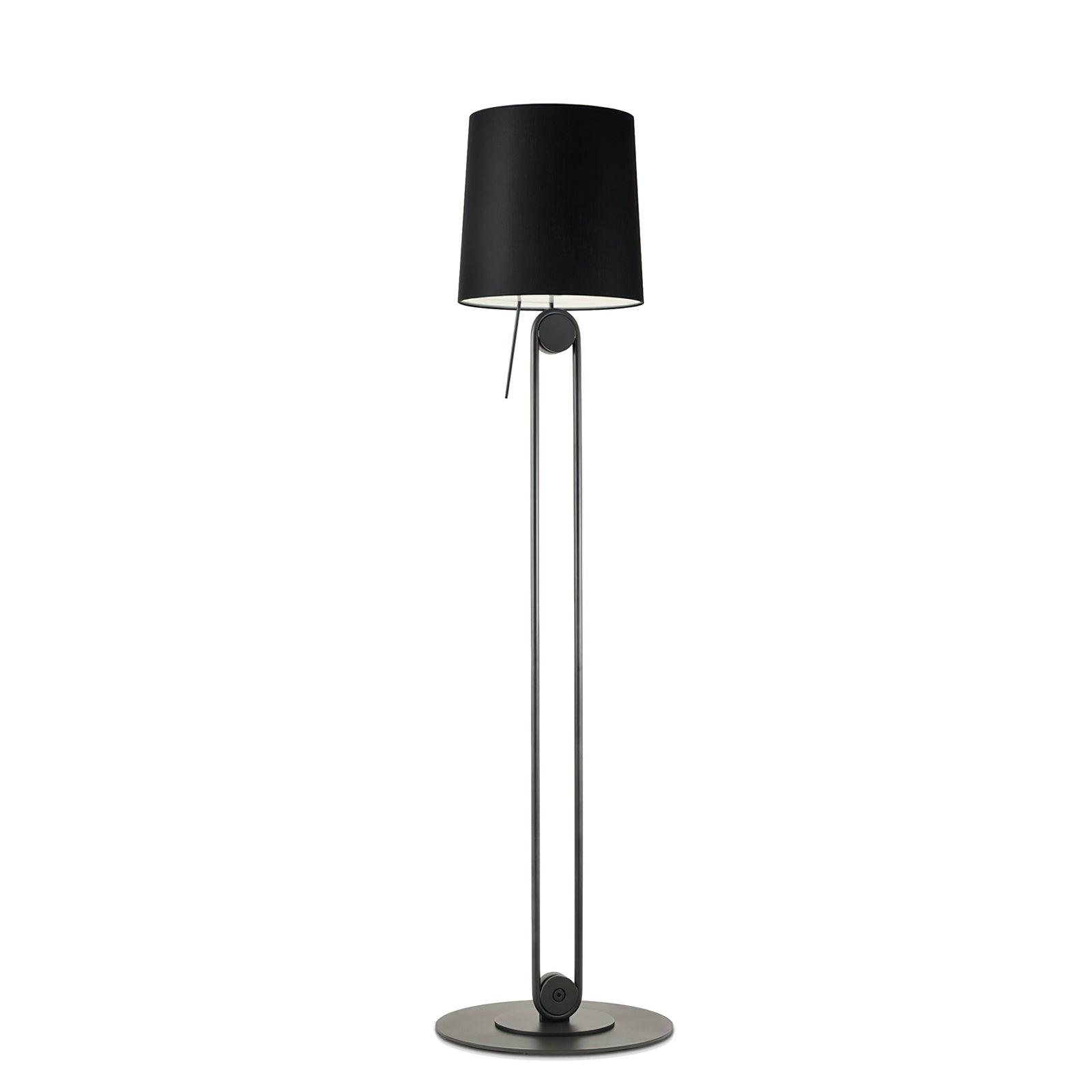 Zarina Minimalist Fabric Floor Lamp-Neutral Decor
