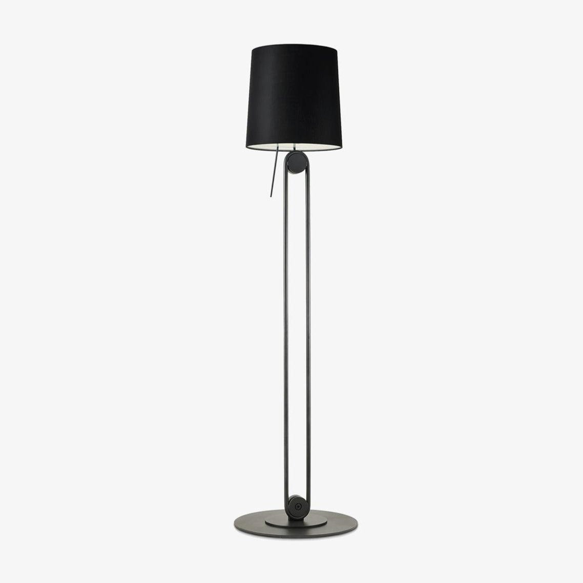 Zarina Minimalist Fabric Floor Lamp-Neutral Decor
