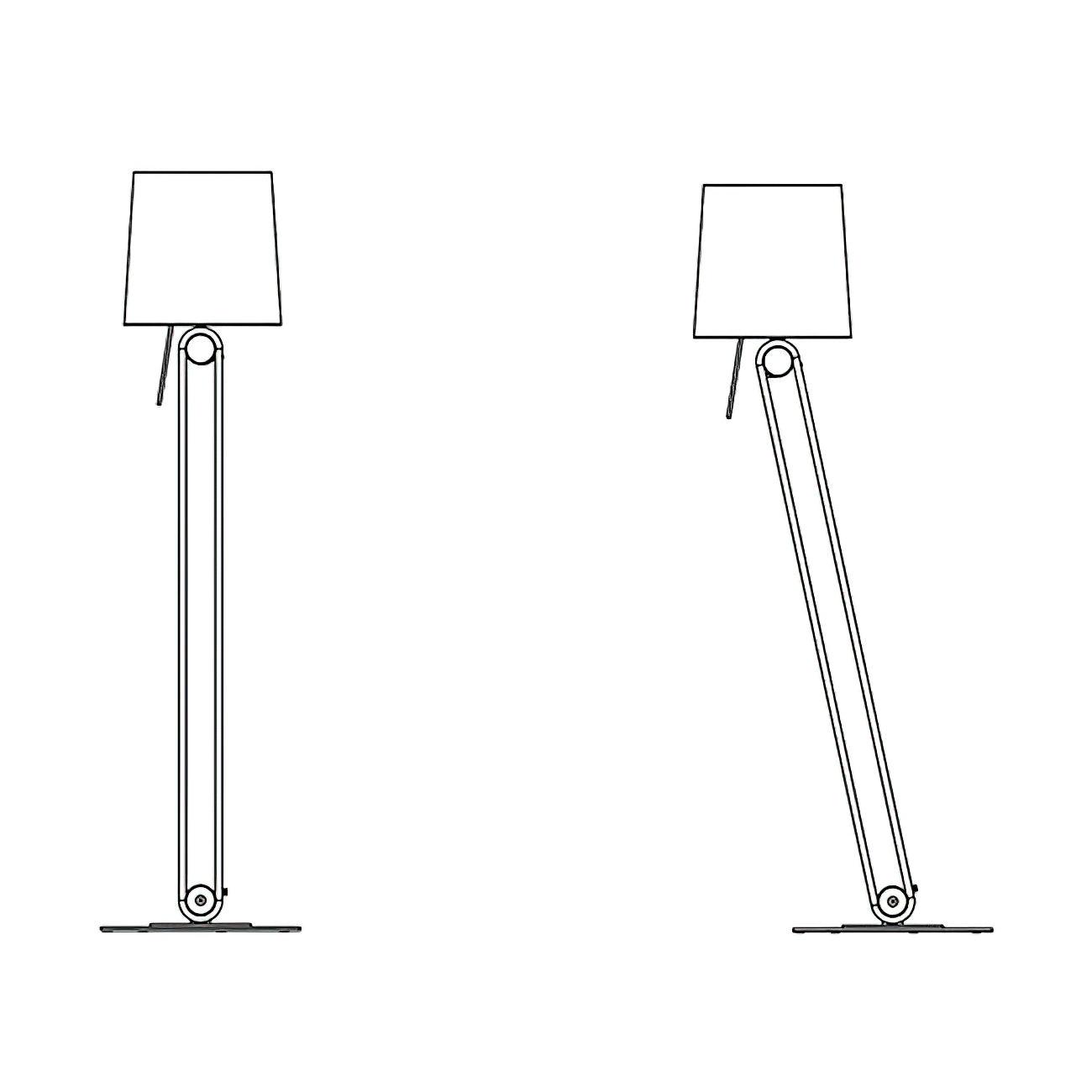 Zarina Minimalist Fabric Floor Lamp-Neutral Decor