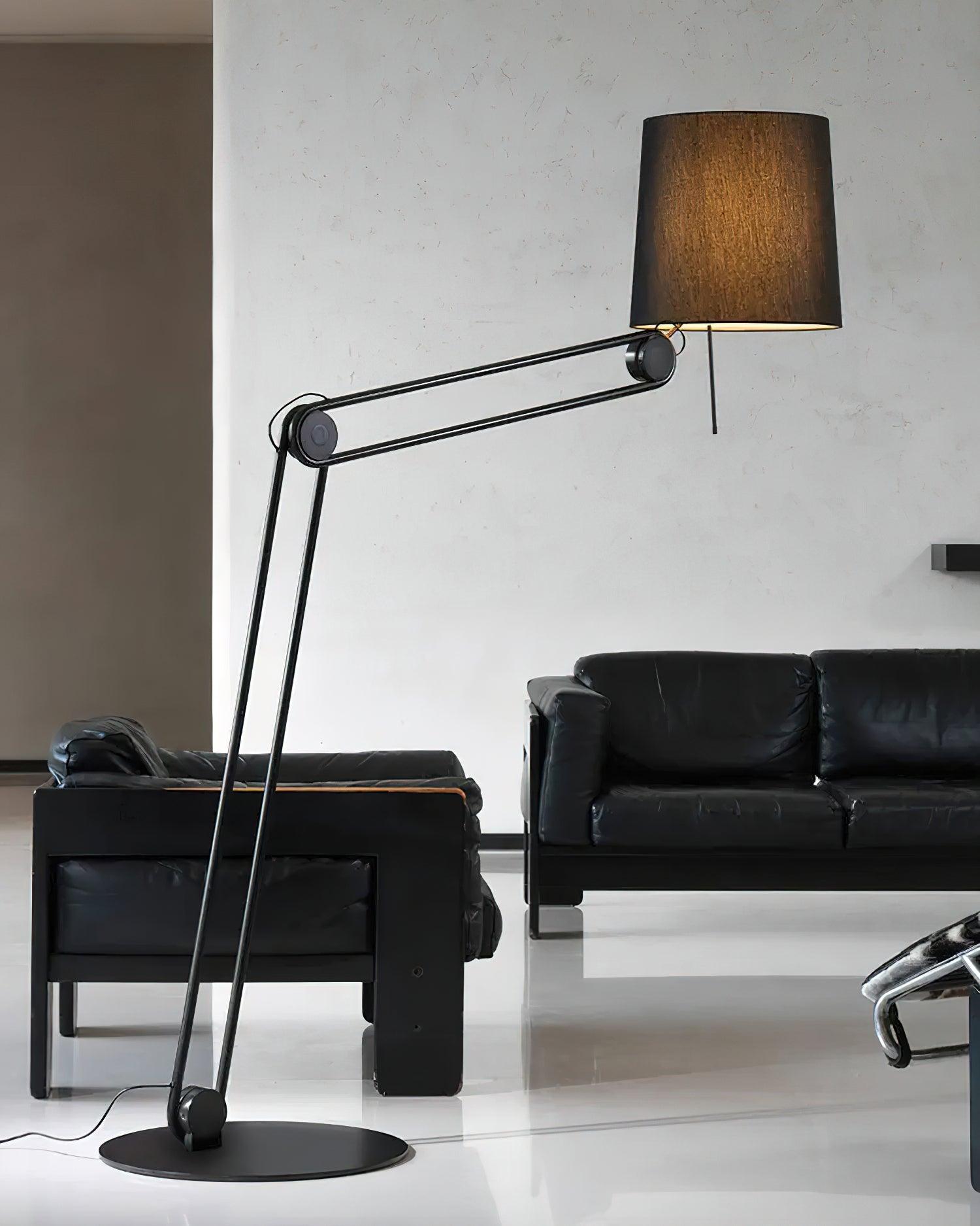 Zarina Minimalist Fabric Floor Lamp-Neutral Decor