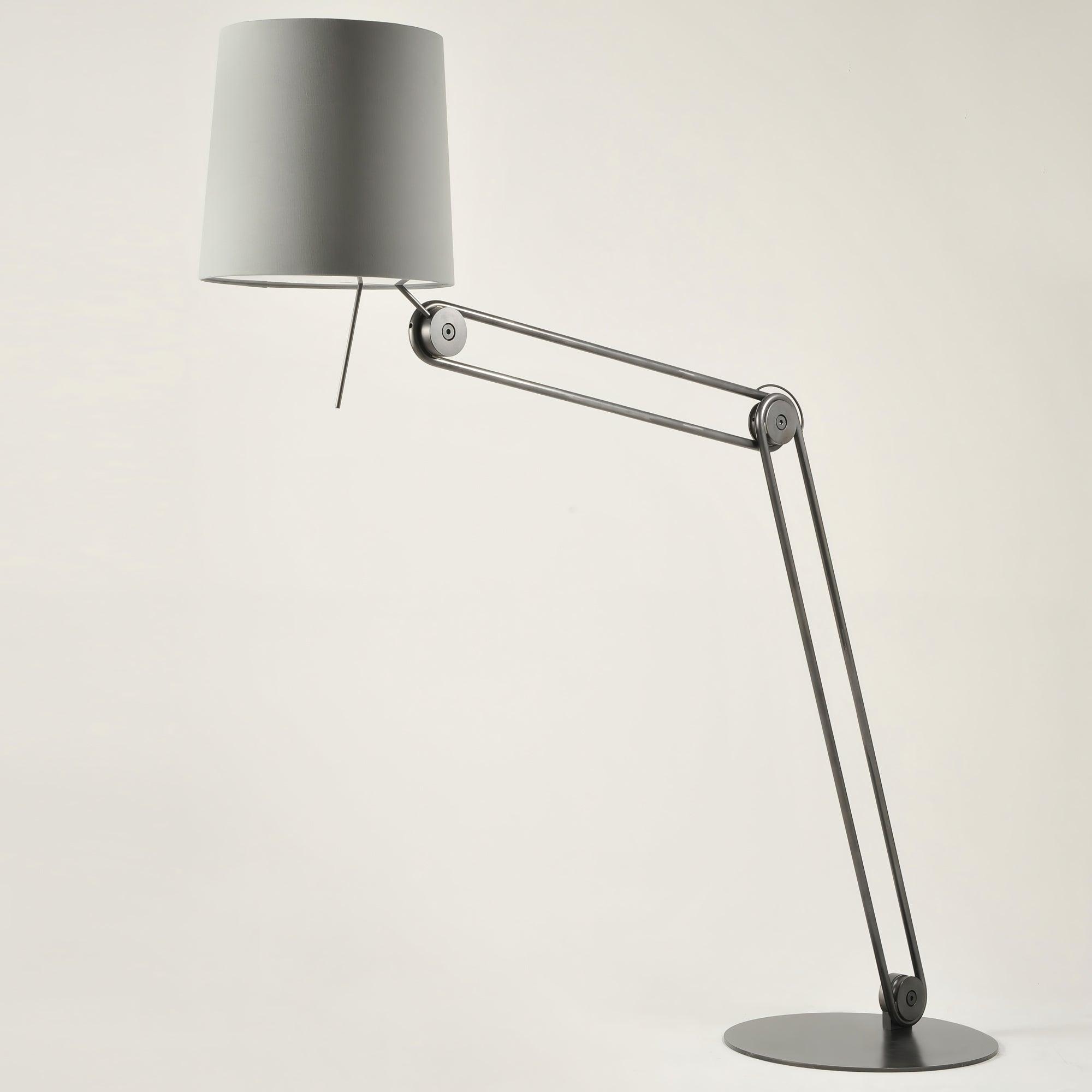 Zarina Minimalist Fabric Floor Lamp-Neutral Decor