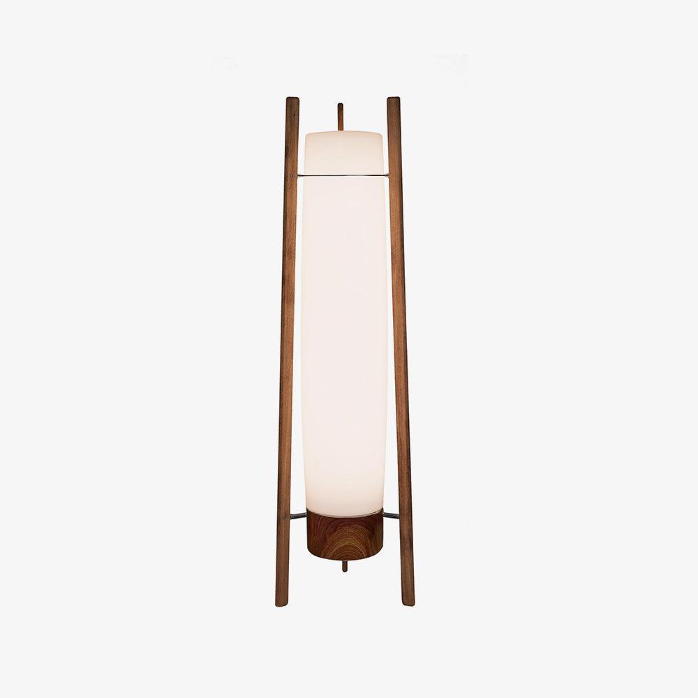 Zezoraril Wabi-Sabi Wood Floor Lamp-Neutral Decor