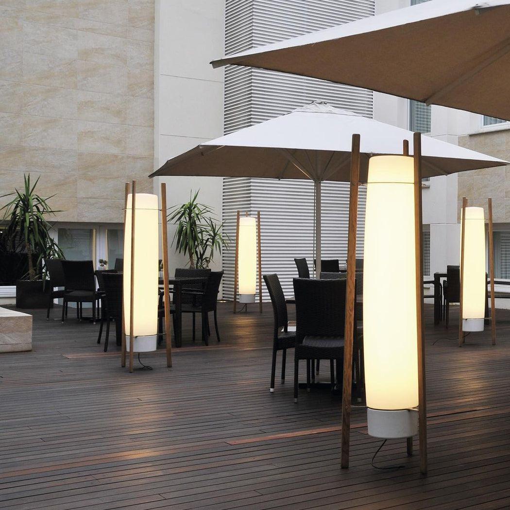 Zezoraril Wabi-Sabi Wood Floor Lamp-Neutral Decor