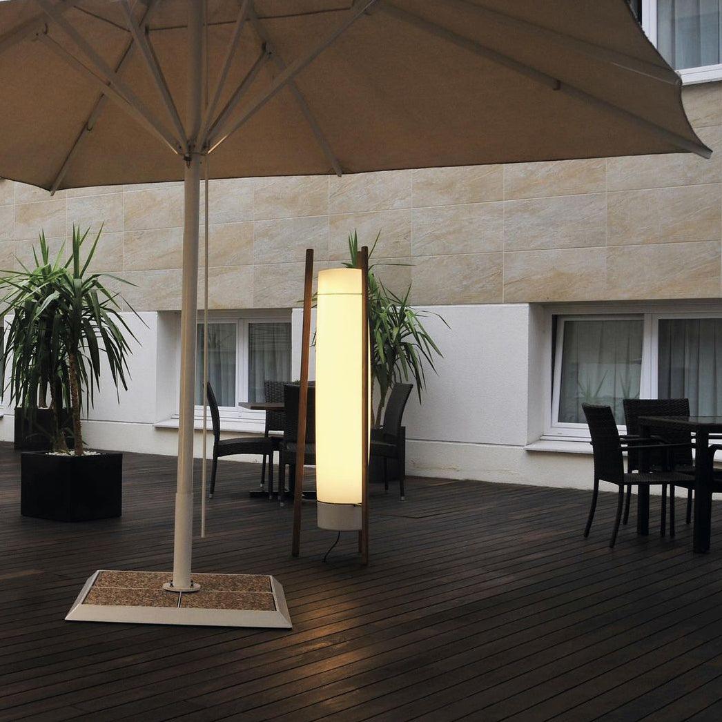 Zezoraril Wabi-Sabi Wood Floor Lamp-Neutral Decor