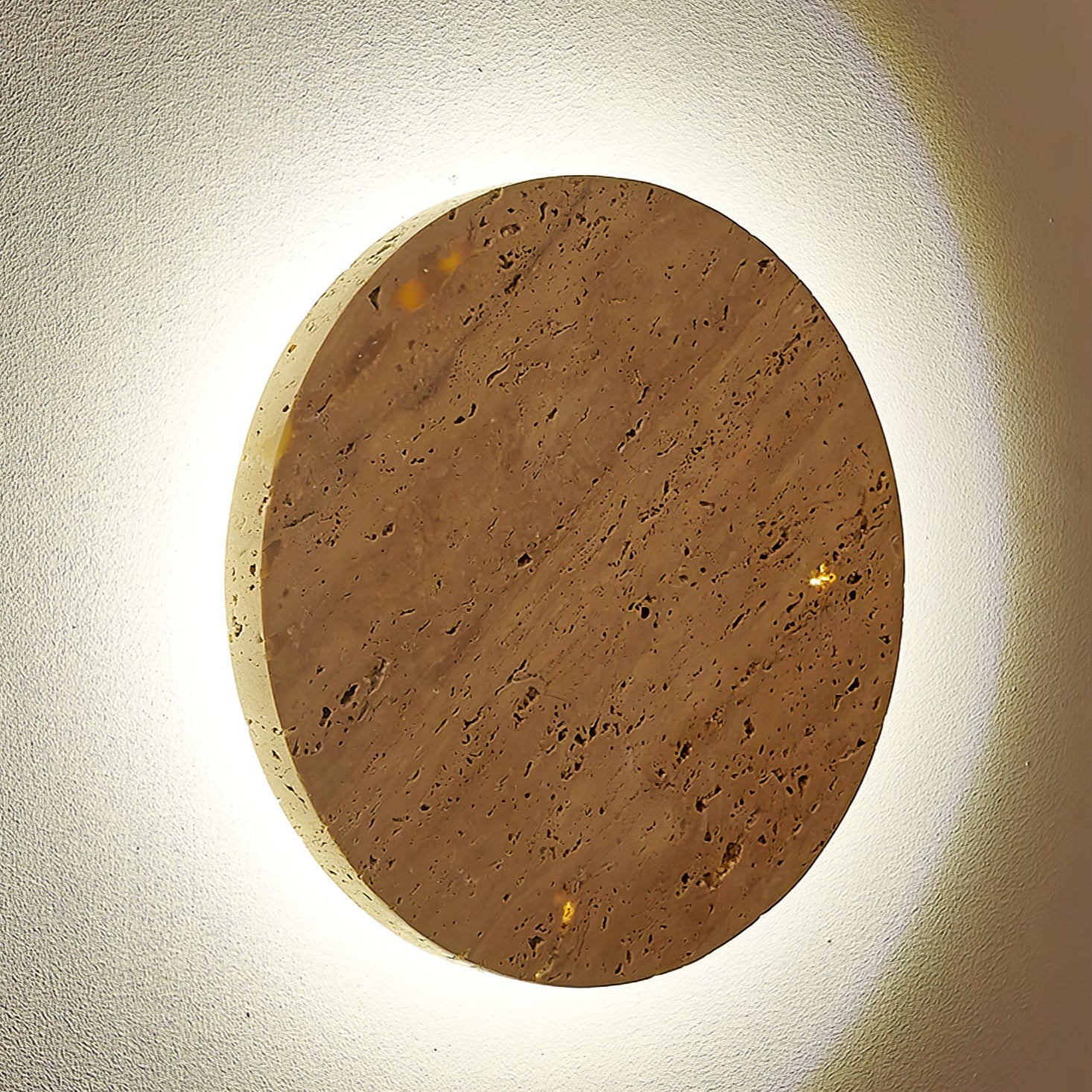 Artale Travertine Wall Light-Neutral Decor