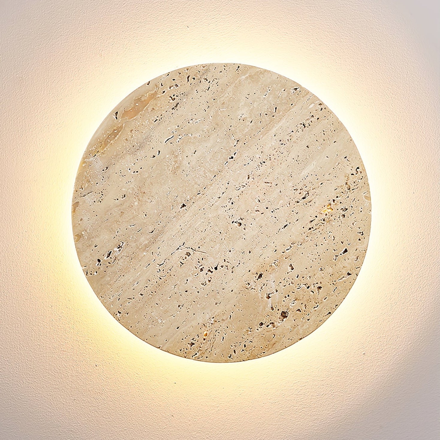 Artale Travertine Wall Light-Neutral Decor