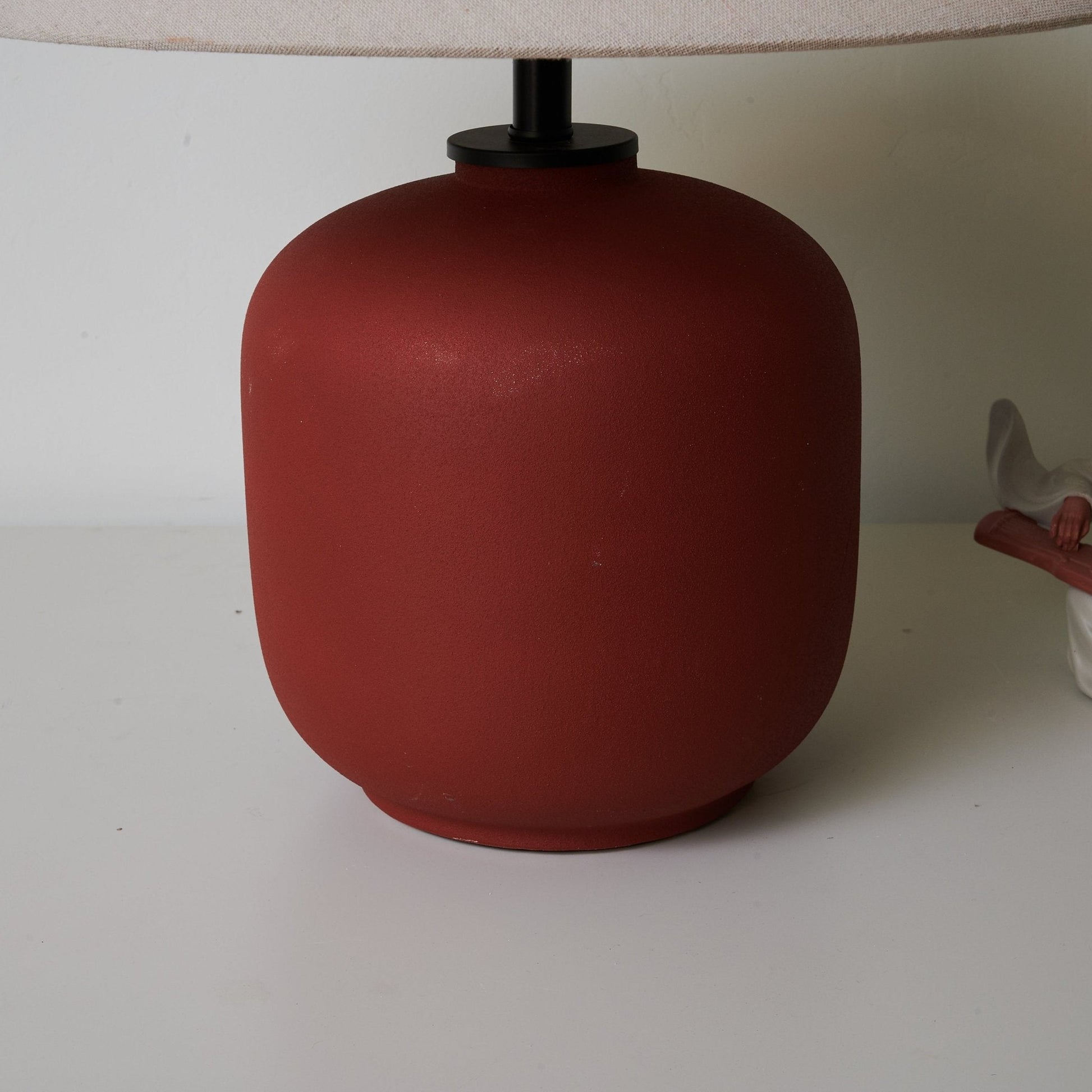 Gordon Ceramics Minimalist Table Lamp-Neutral Decor