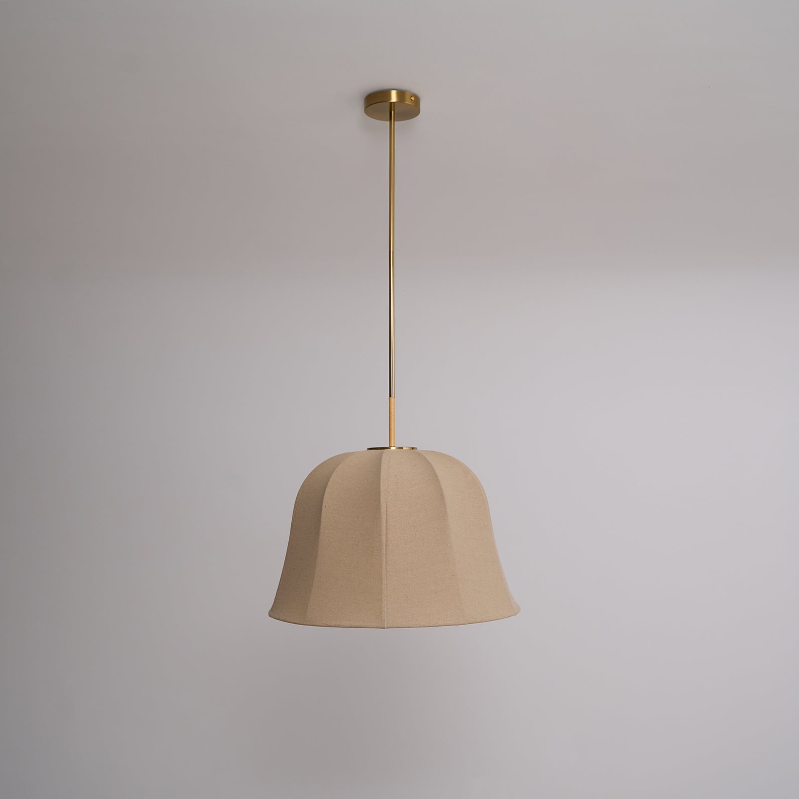 Fiora Vintage Fabric Pendant Lamp-Neutral Decor