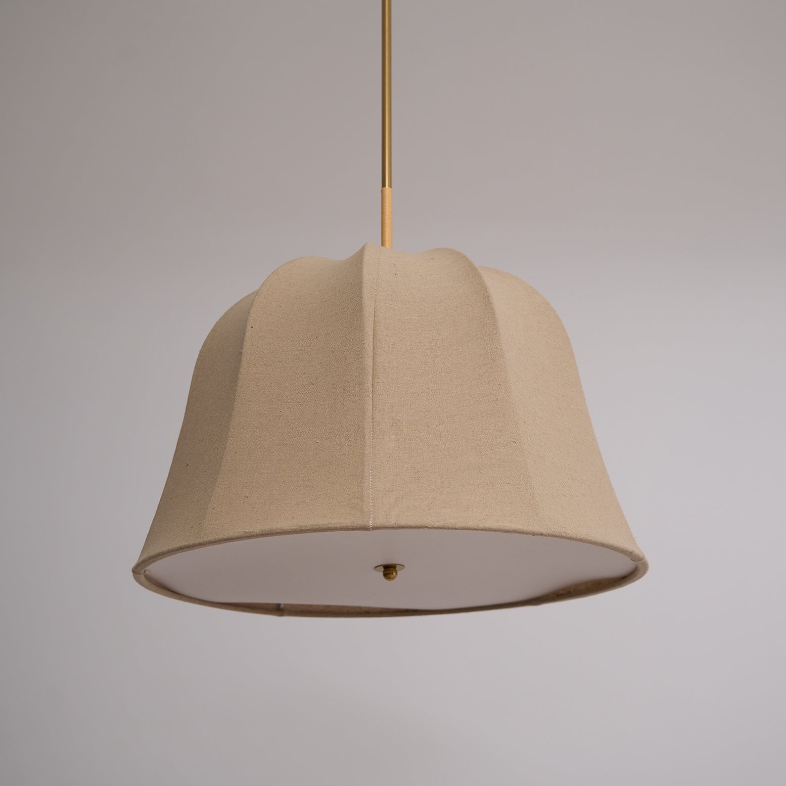Fiora Vintage Fabric Pendant Lamp-Neutral Decor