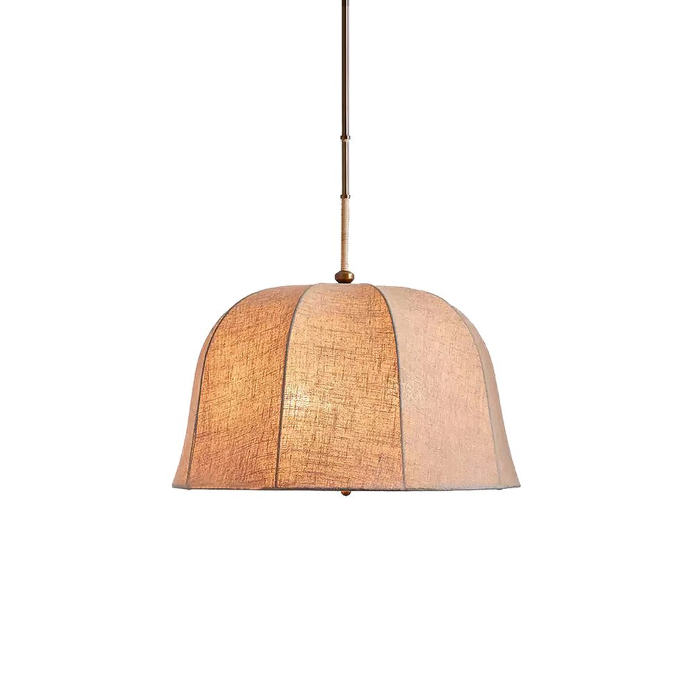 Fiora Vintage Fabric Pendant Lamp-Neutral Decor