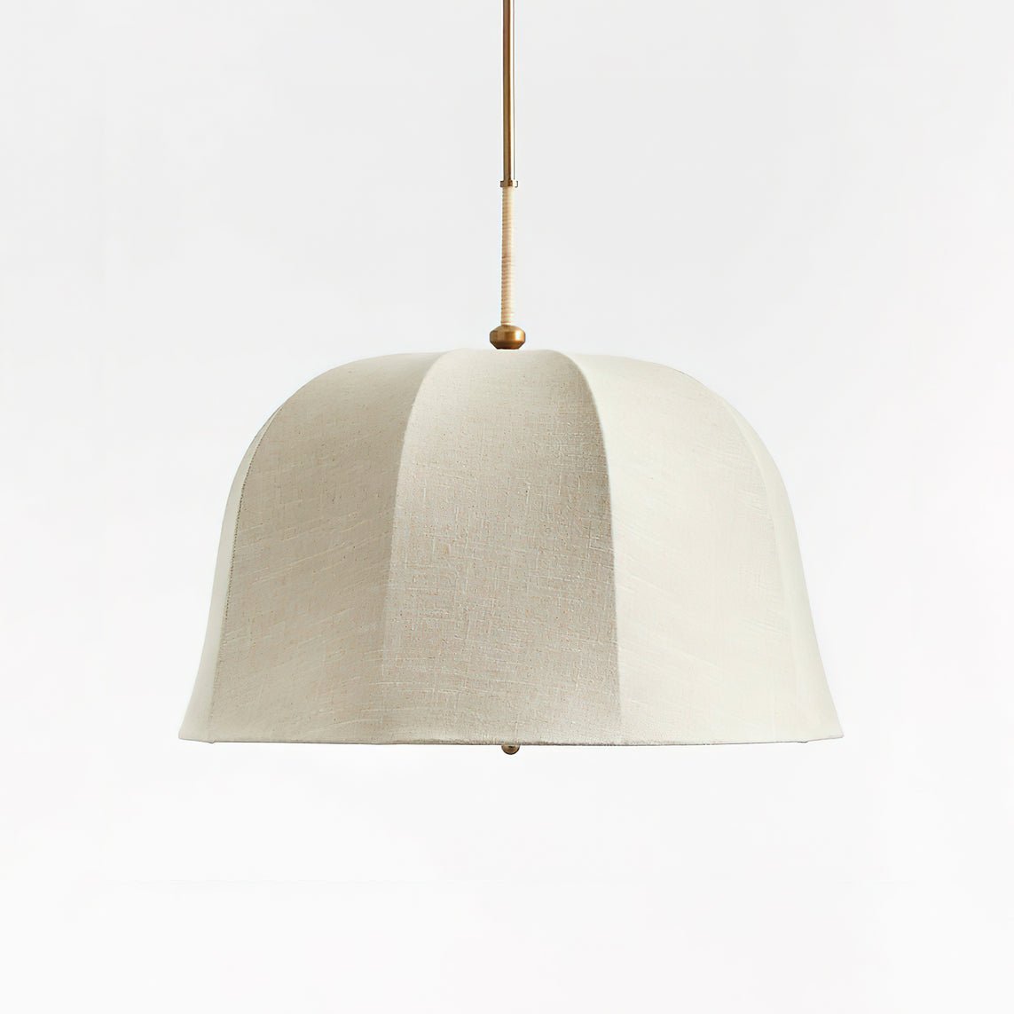 Fiora Vintage Fabric Pendant Lamp-Neutral Decor