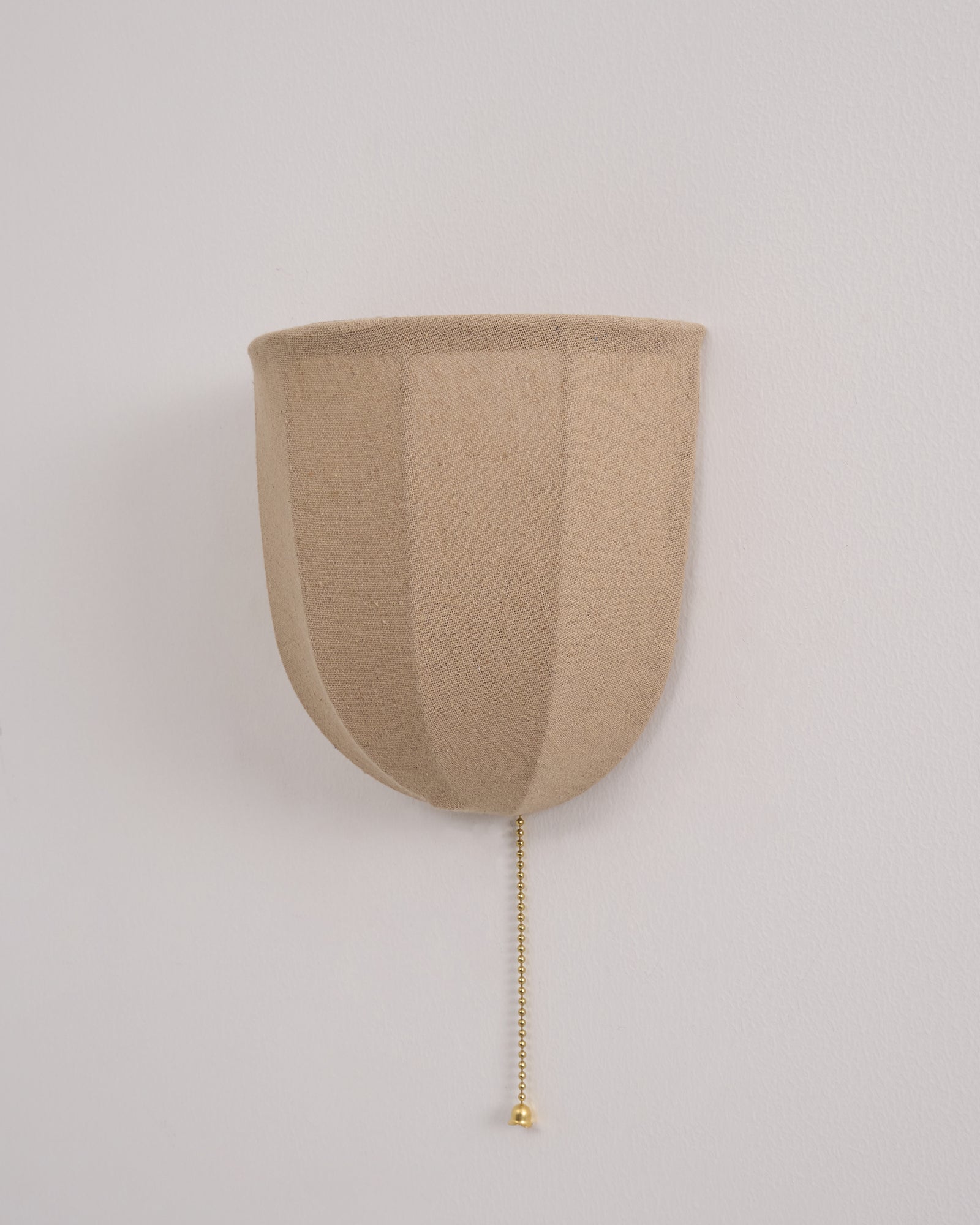 Griswold Natural Linen Fabric Sconce Wall lamp-Neutral Decor