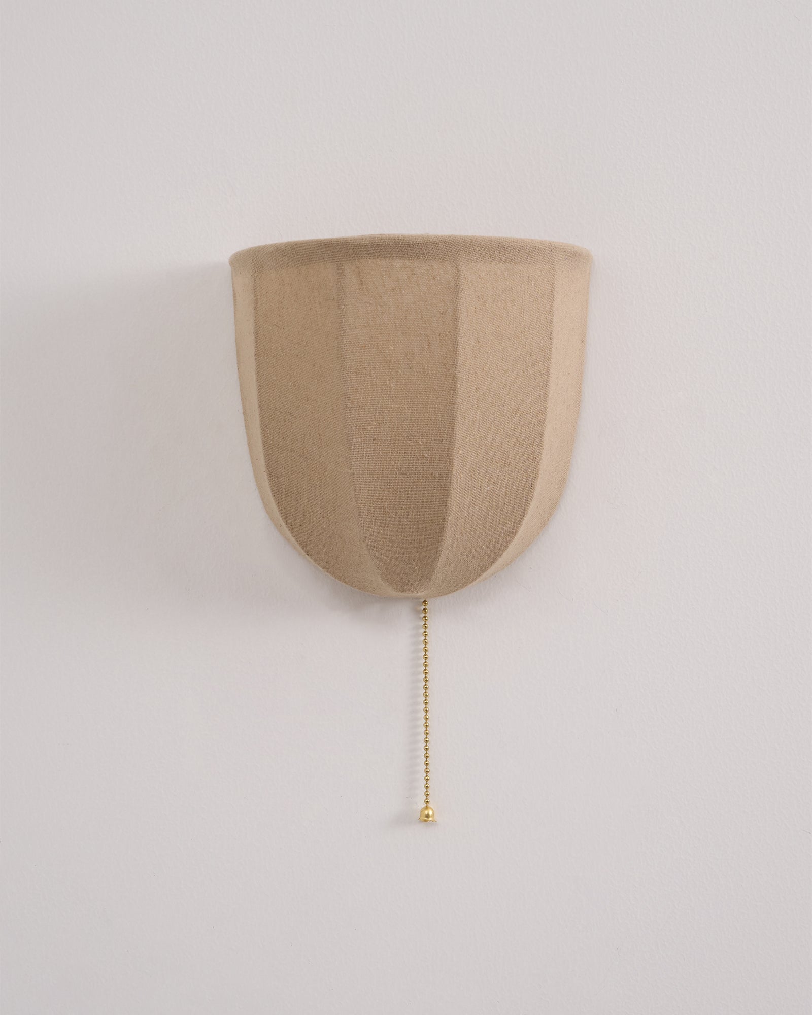 Griswold Natural Linen Fabric Sconce Wall lamp-Neutral Decor